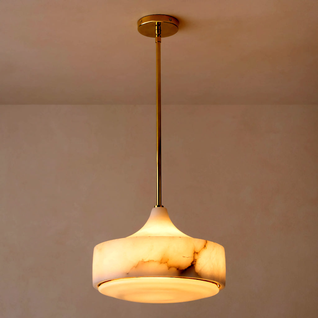 THE ONE × Groove — Alabaster Pendant Light