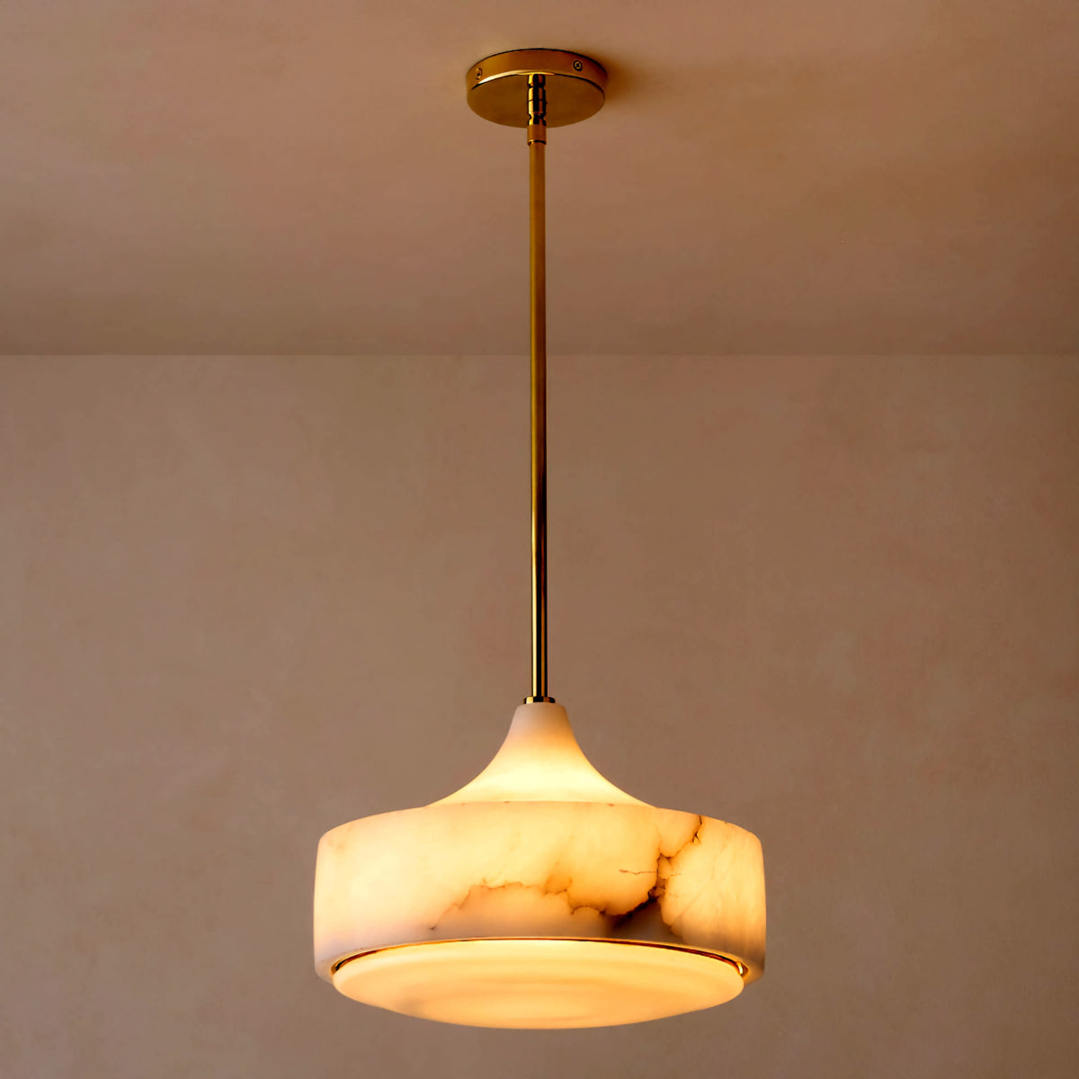THE ONE × Groove — Alabaster Pendant Light