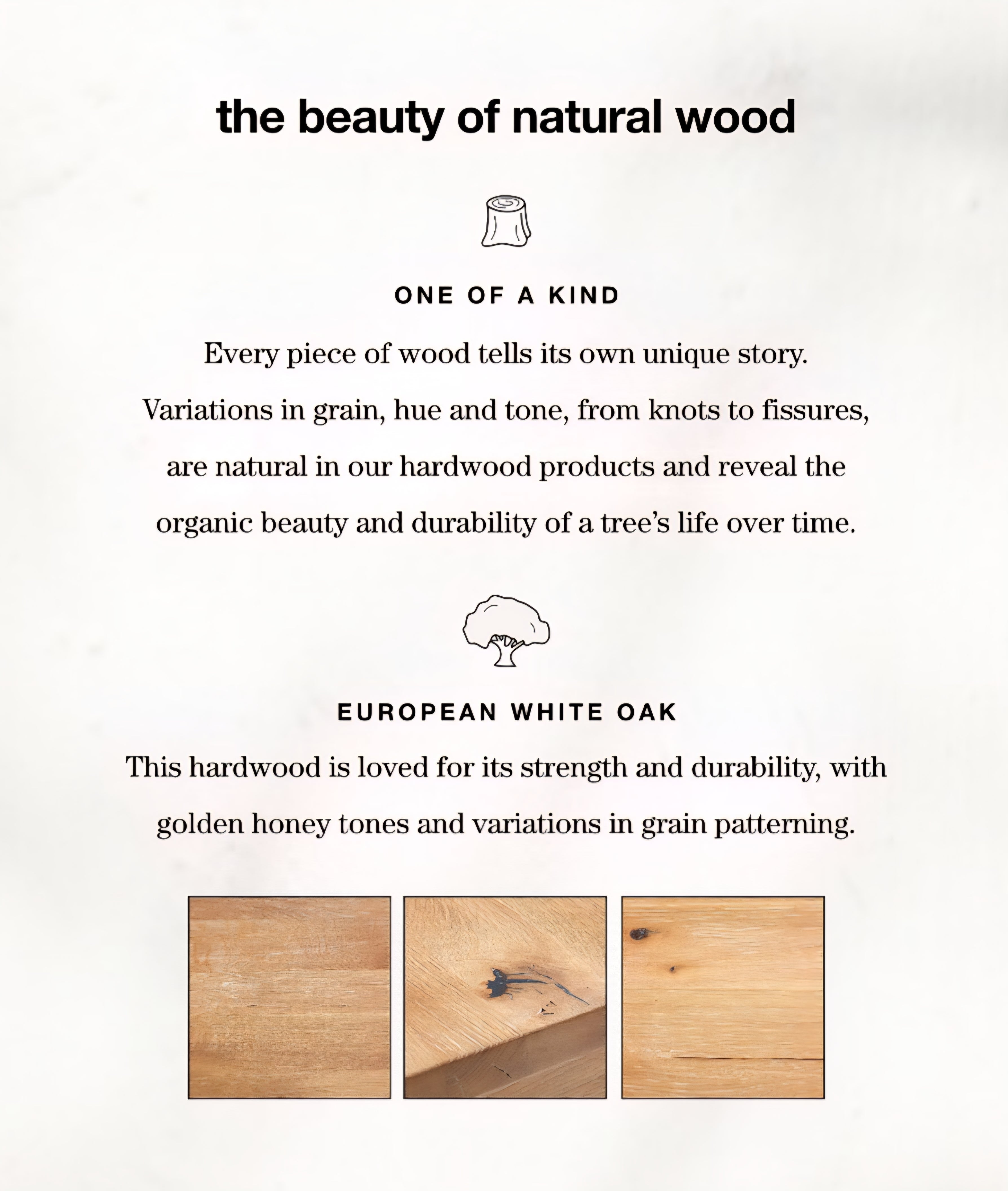 THE ONE × Terra — Natural White Oak Dining Table