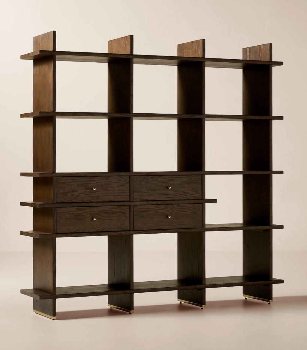 THE ONE × Madison — Dark Oak Bookcase