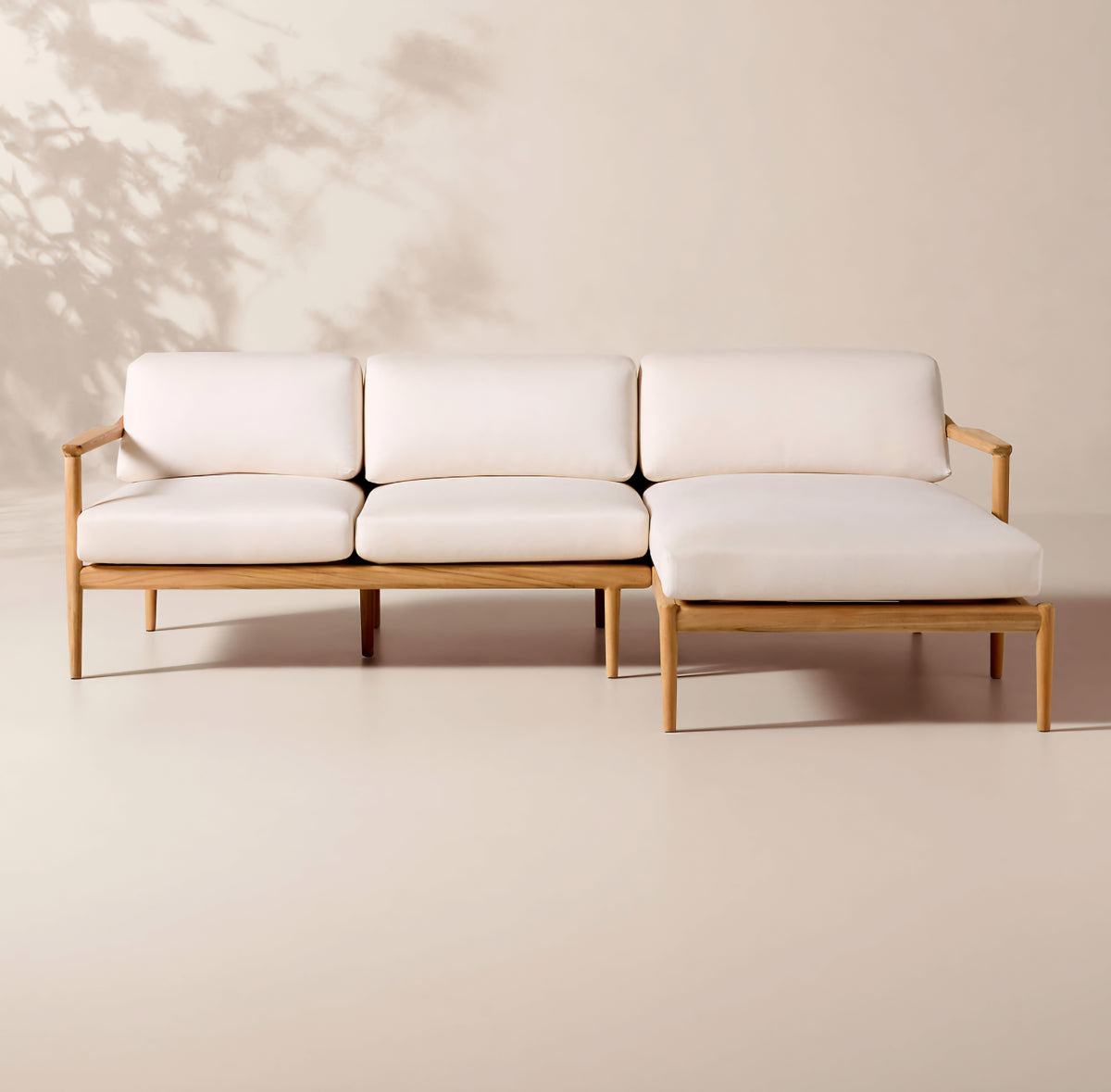 THE ONE × Tide —Outdoor Sectional Collection with Ivory Sunbrella® Cushions