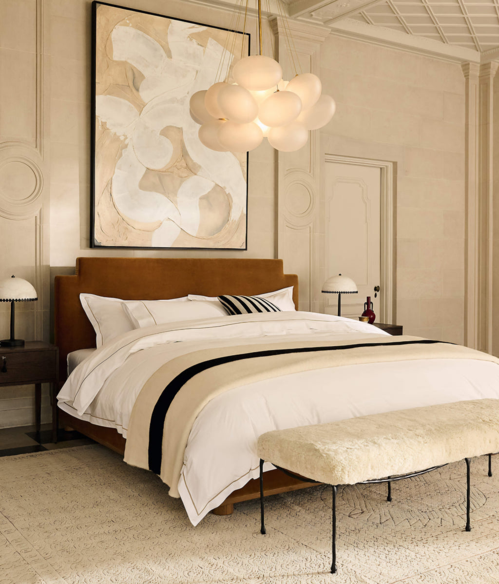 THE ONE × Corvina — Unlacquered Polished Brass Chandelier