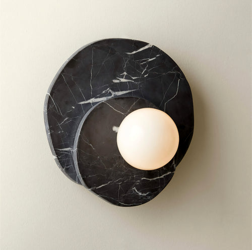THE ONE × Astr — White Onyx Wall Sconce