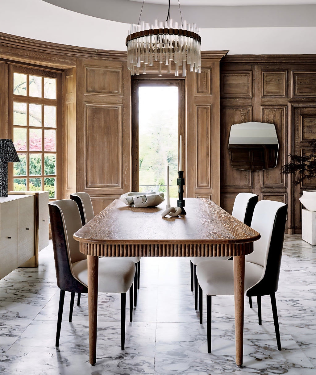 THE ONE × Providence — Cerused Oak Dining Table