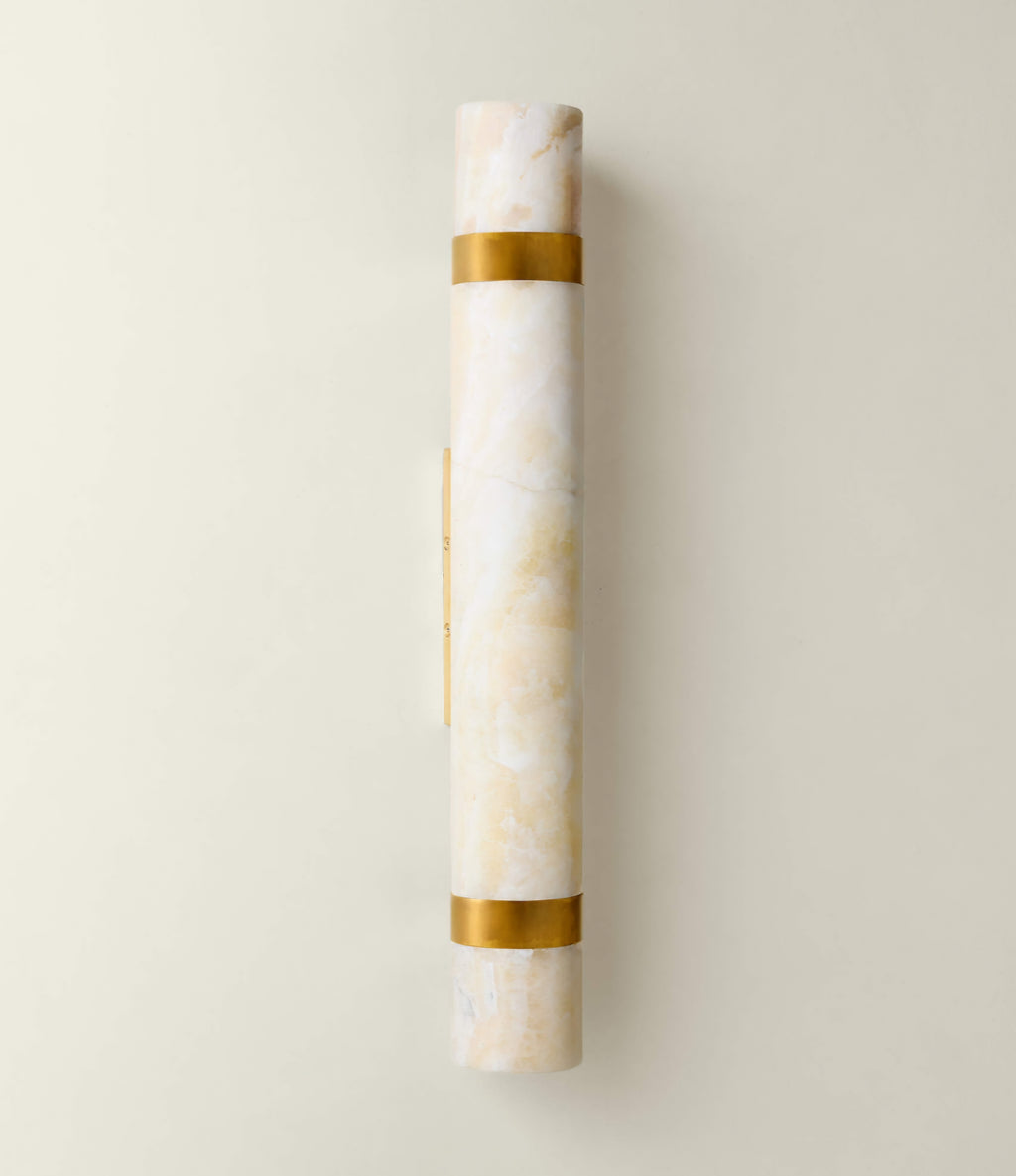 THE ONE × Natalia — Onyx Stone Wall Sconce 21.5"