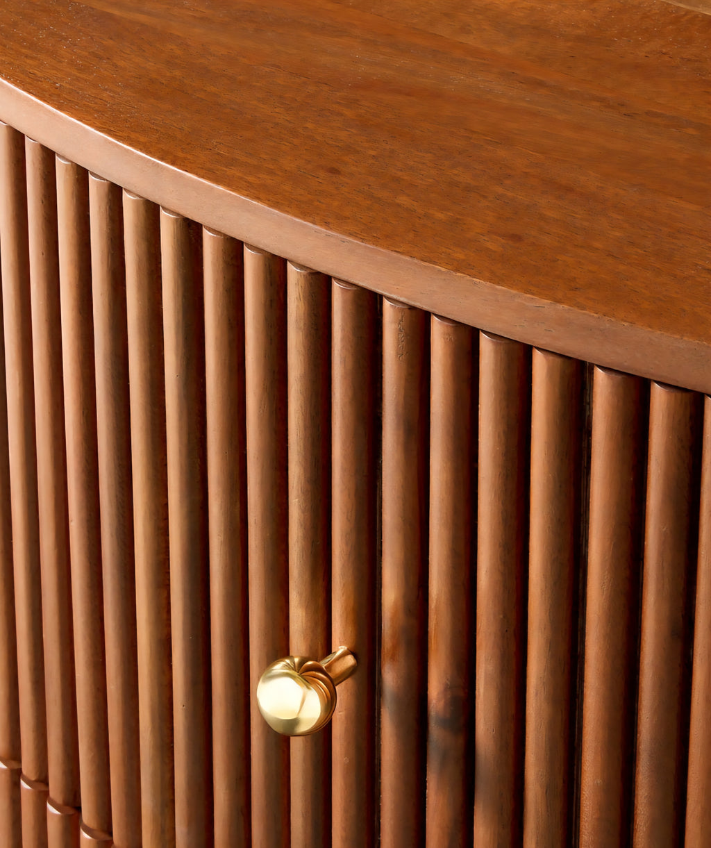 THE ONE × Cameo — Fluted Wood Tall Dresser