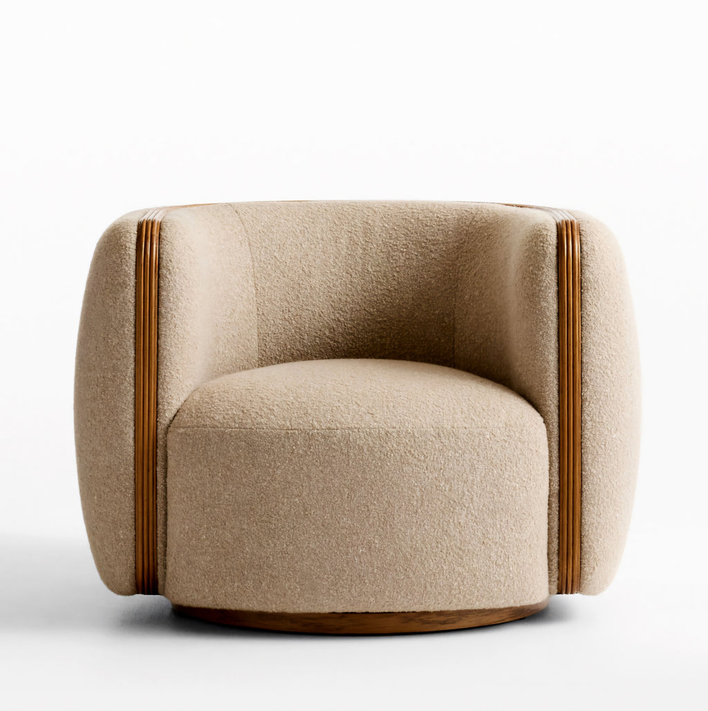 THE ONE × Billie — Swivel Accent Chair by Laura Harrier & Tiffany Howell