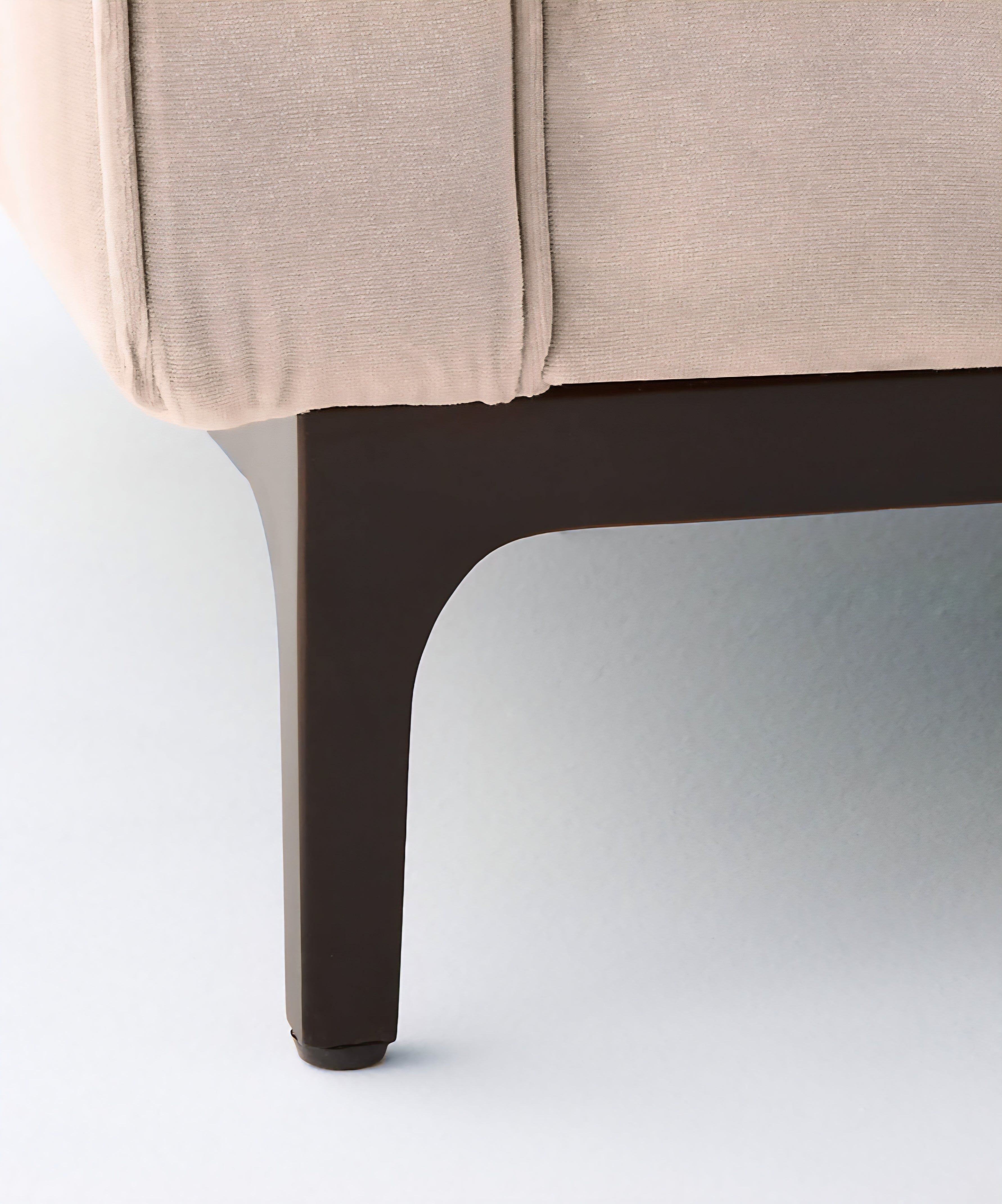 THE ONE × Ambroise — Light Taupe Velvet Sofa