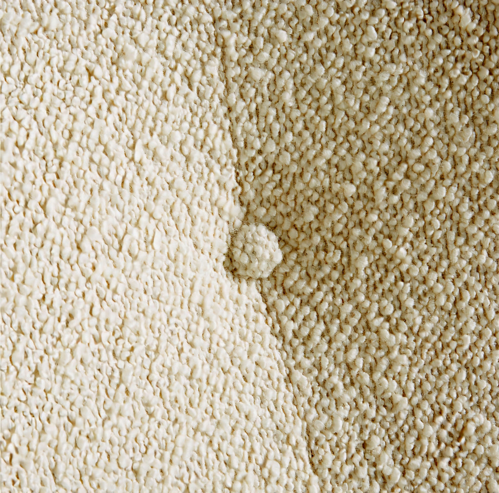 THE ONE × Laso — Ivory Bouclé Accent Chair