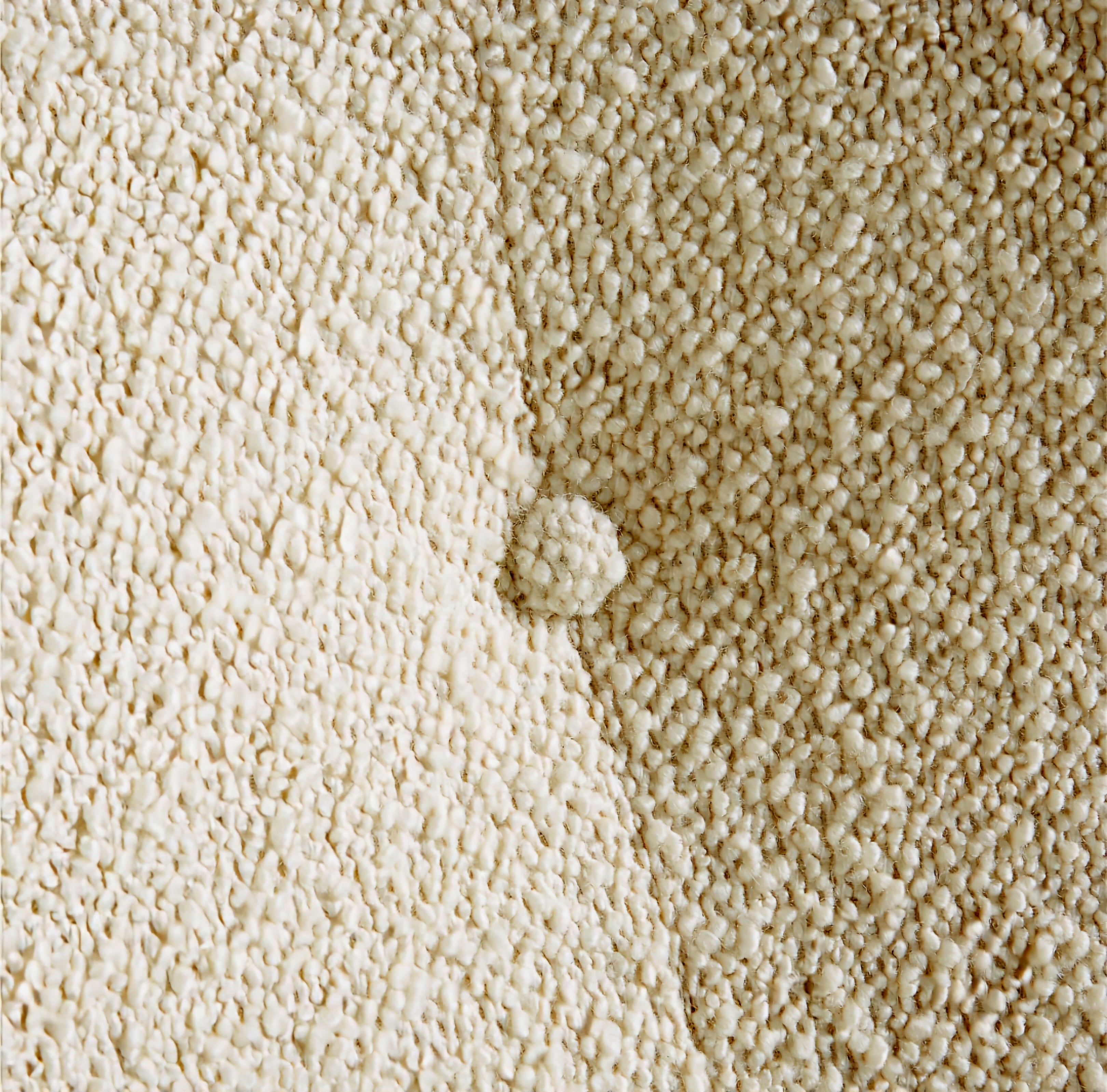 THE ONE × Laso — Ivory Bouclé Accent Chair