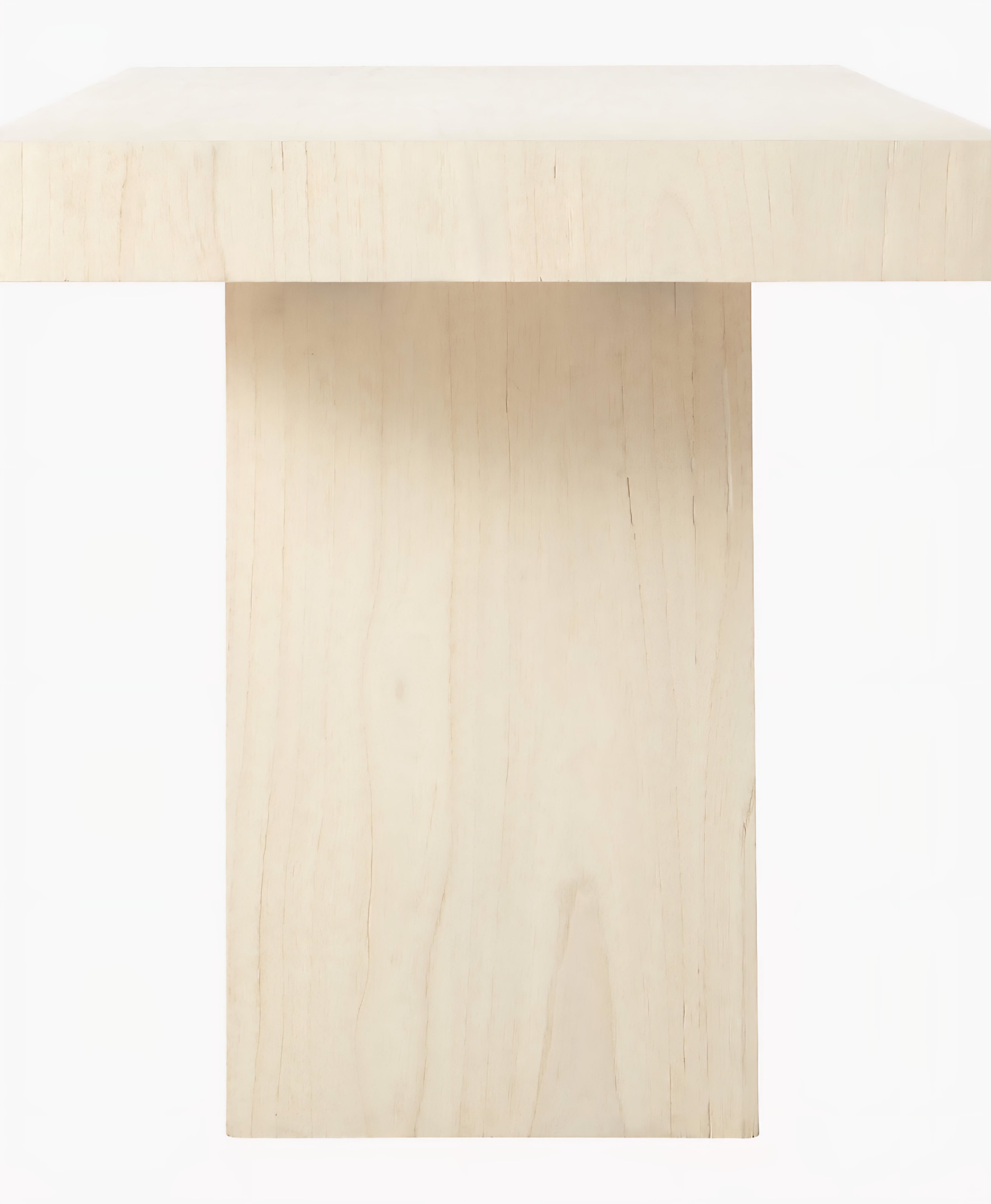 THE ONE × Ridge — Bleached Wood Desk with Drawer