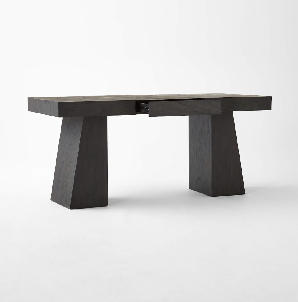 THE ONE × Ridge — Bleached Wood Desk with Drawer