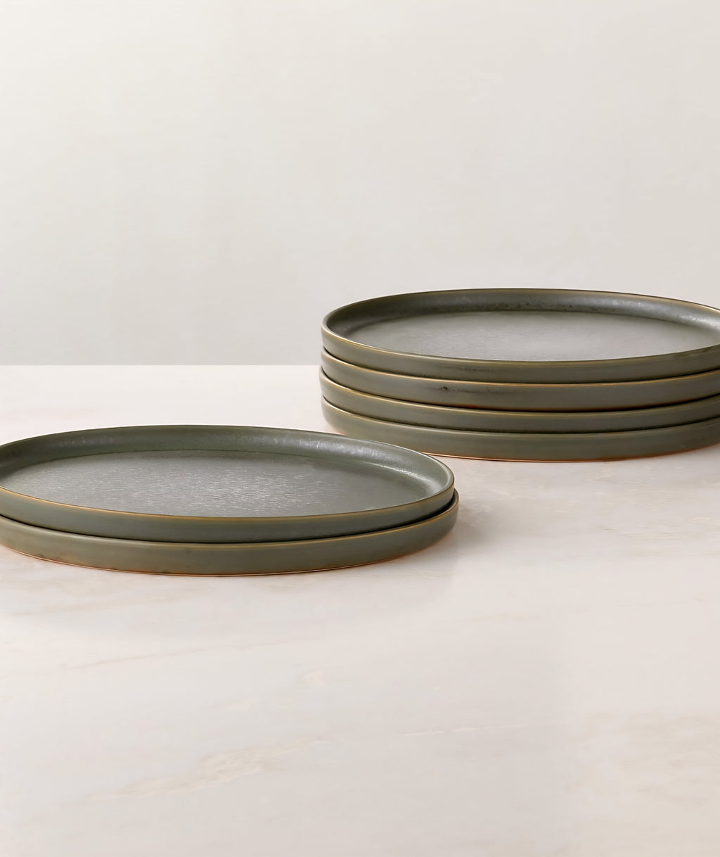 THE ONE × Drift — Matte Reactive Glaze Dinner Plates