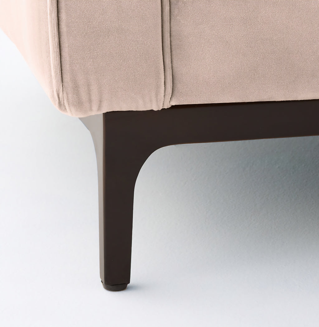 THE ONE × Ambroise — Light Taupe Velvet Sofa