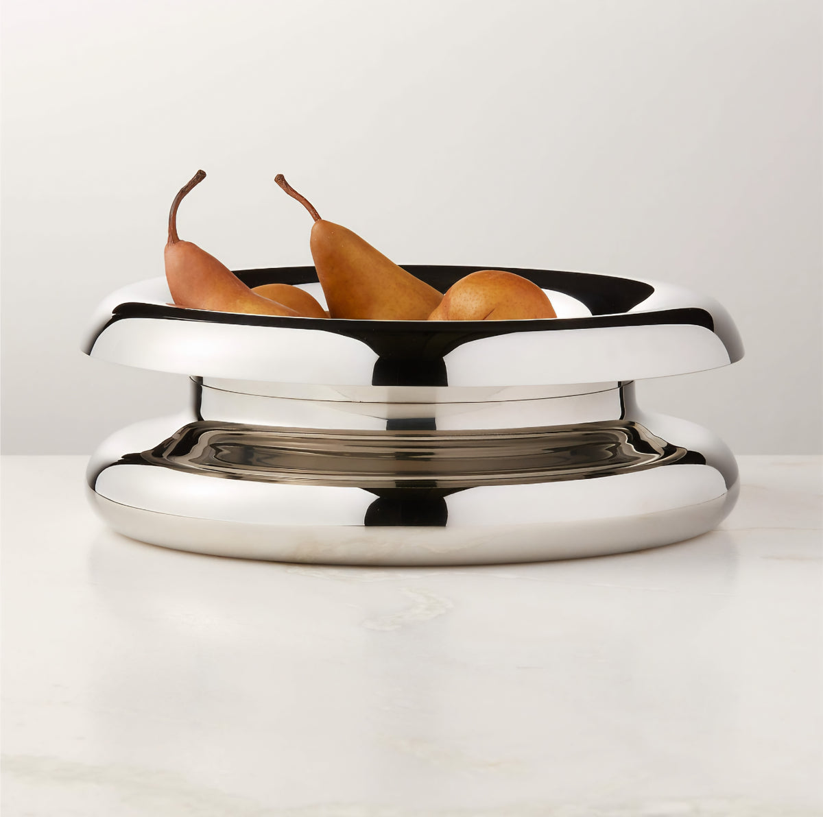 THE ONE × Piero — Polished Stainless Steel Serving Bowl