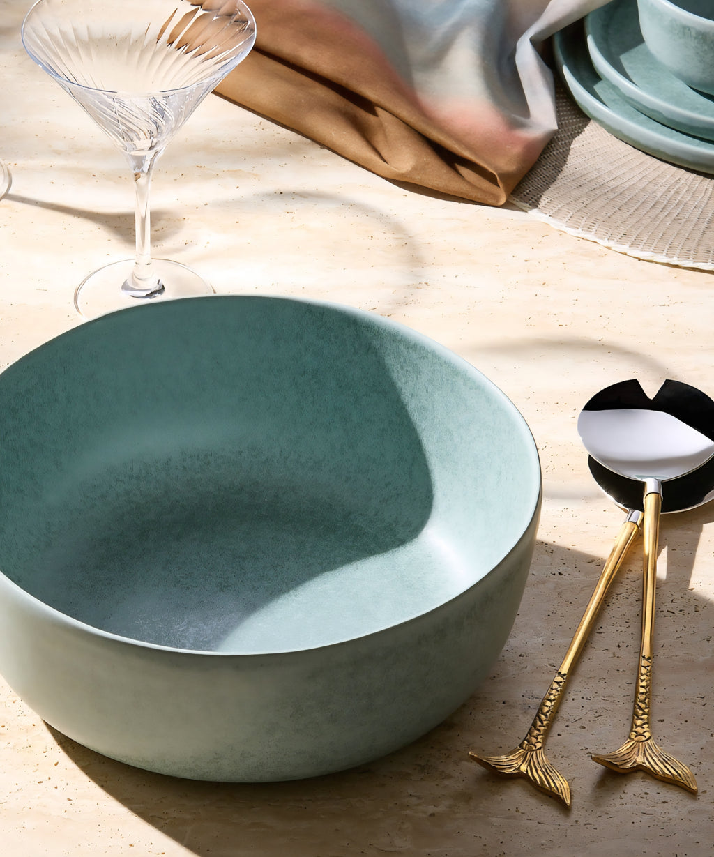 THE ONE × Drift — Reactive Glaze Pasta & Soup Bowls