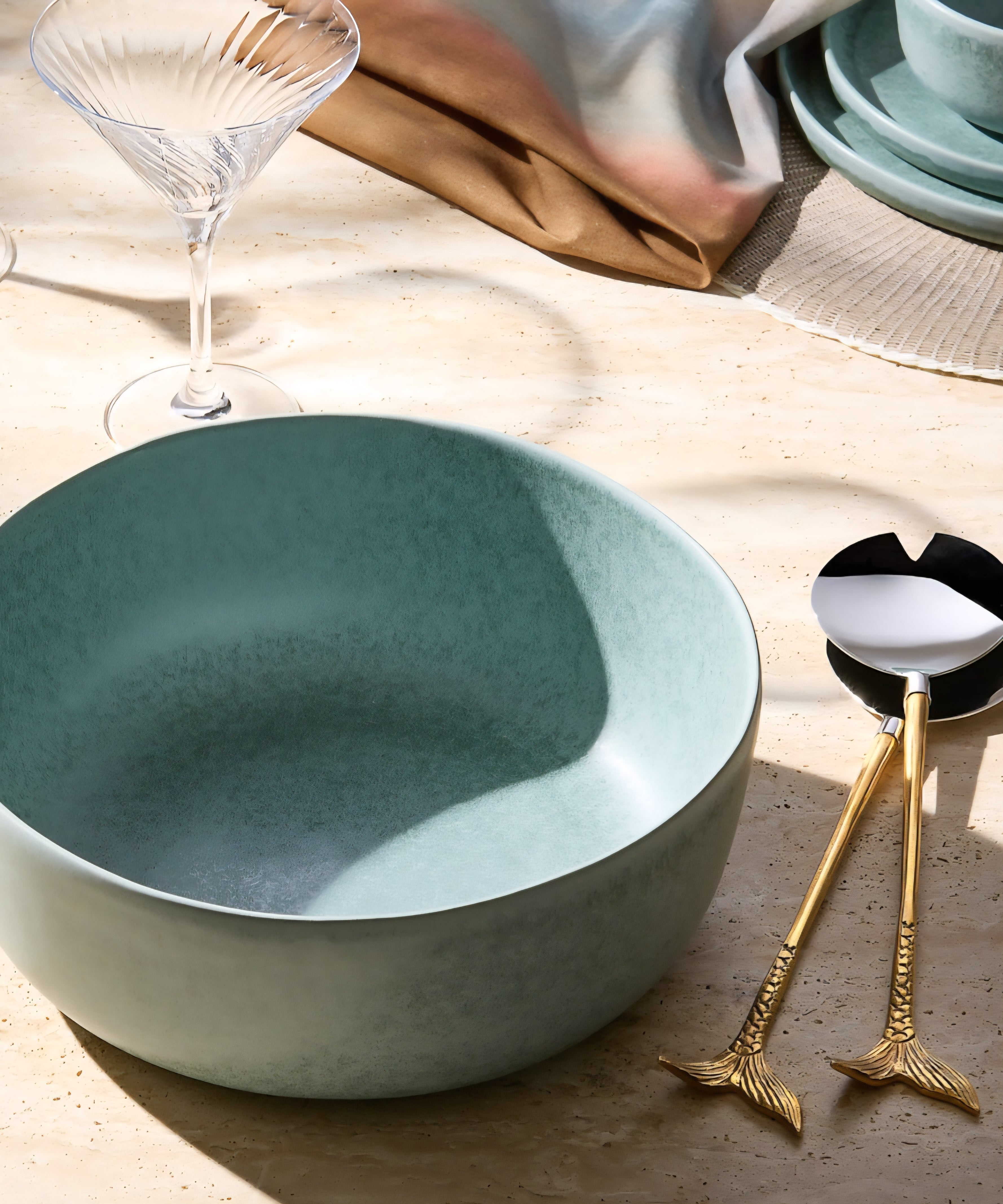 THE ONE × Drift — Reactive Glaze Pasta & Soup Bowls