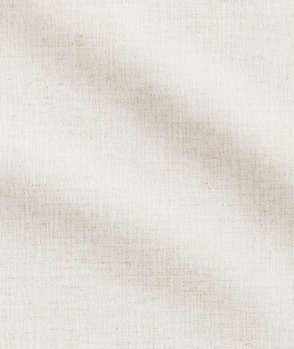 THE ONE × Faible — 4-Piece L-Shaped White Performance Linen Standard Depth Sectional Sofa with Right Arm