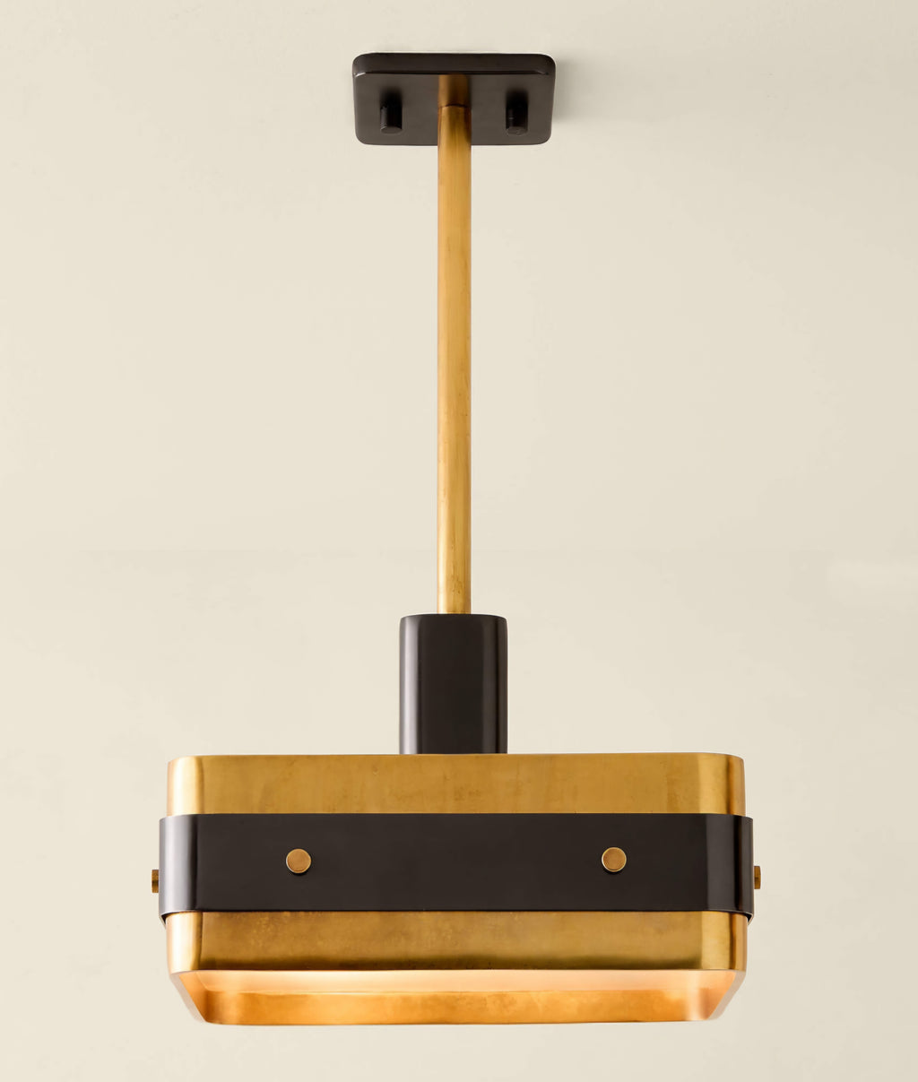 THE ONE × Tavish — Aged Brass Pendant Light