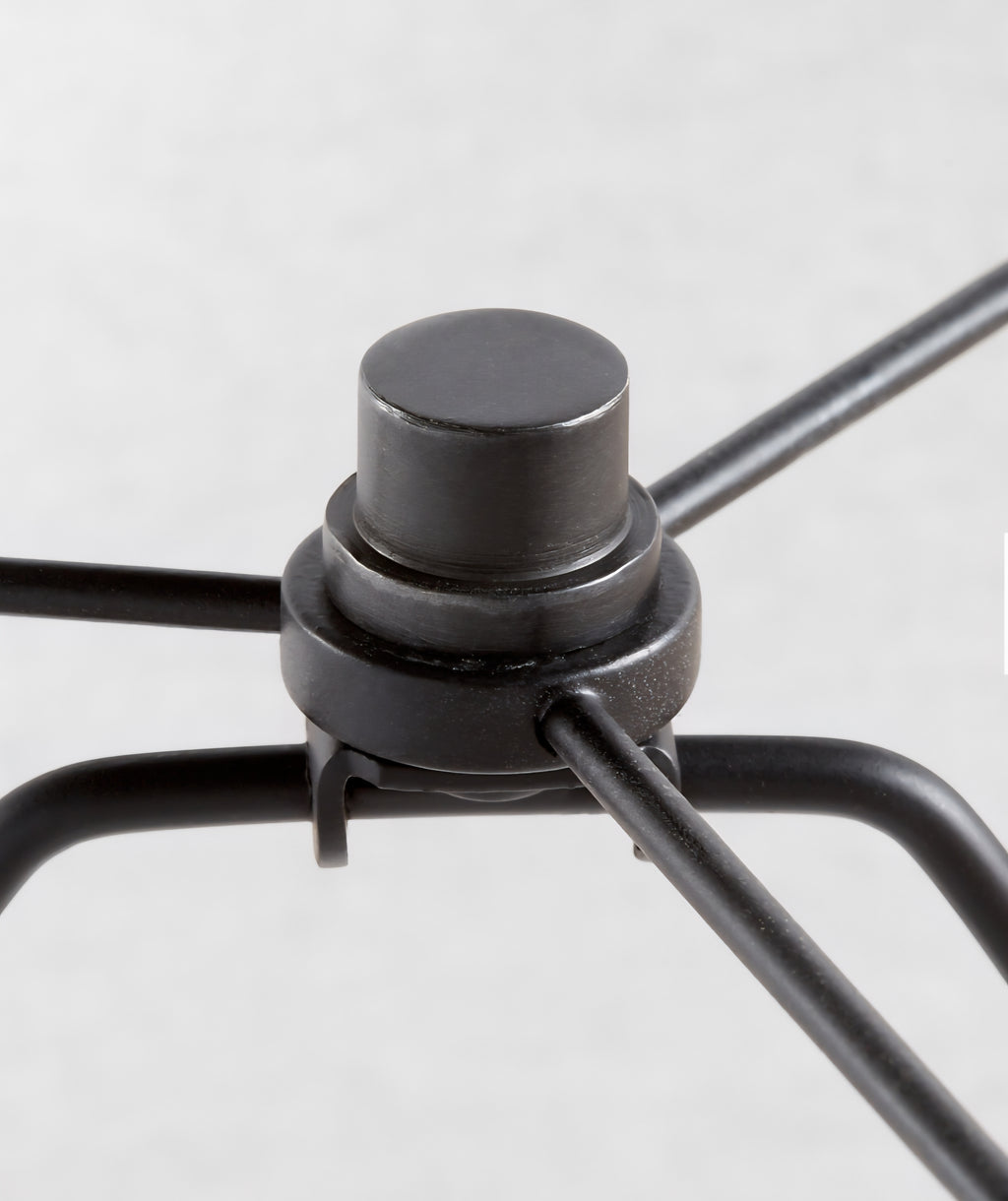 THE ONE × Weston — Black Mid‑Century Modern Table Lamp (27")