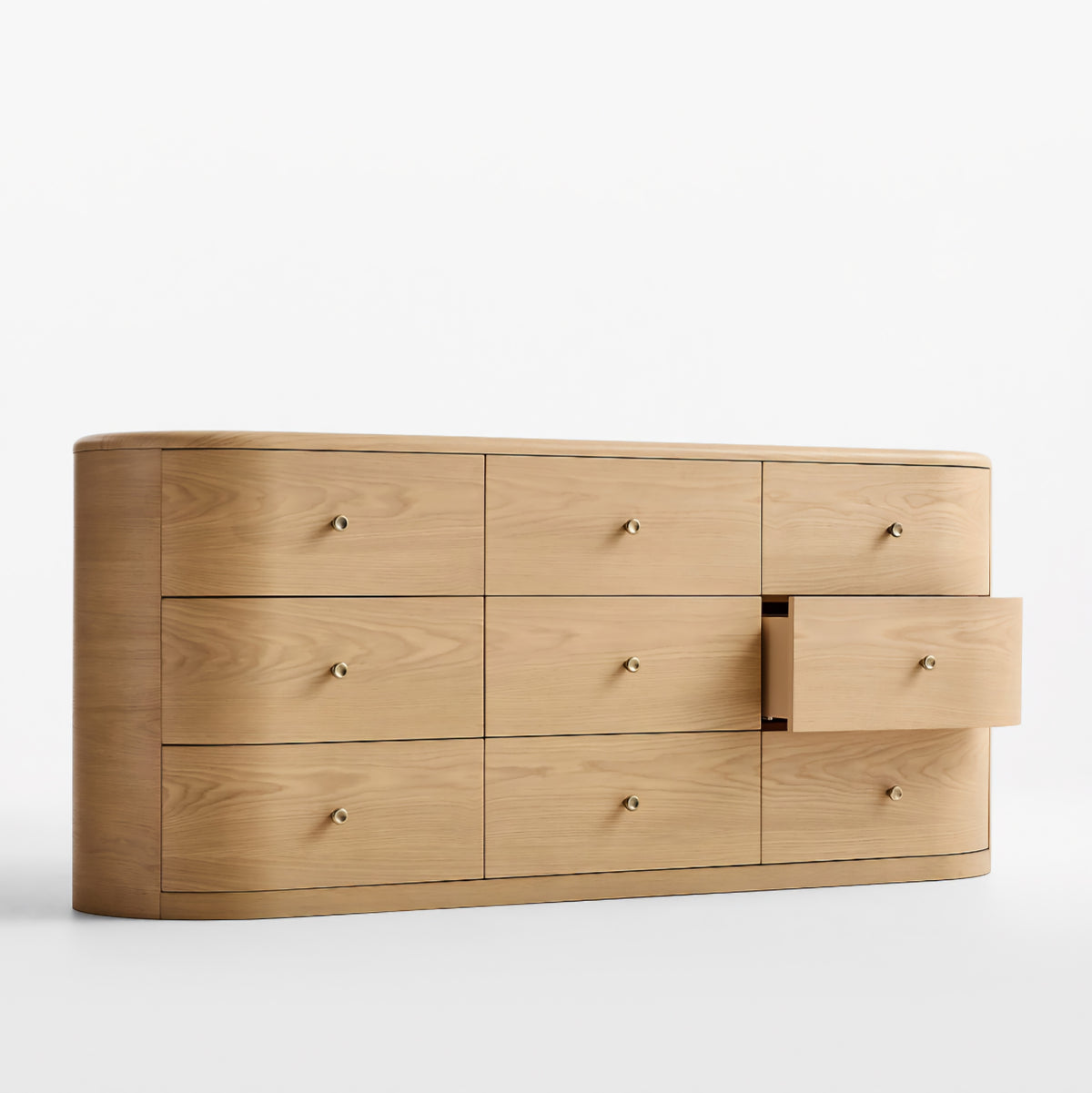 THE ONE × Anneli — Commode en bois de chêne naturel