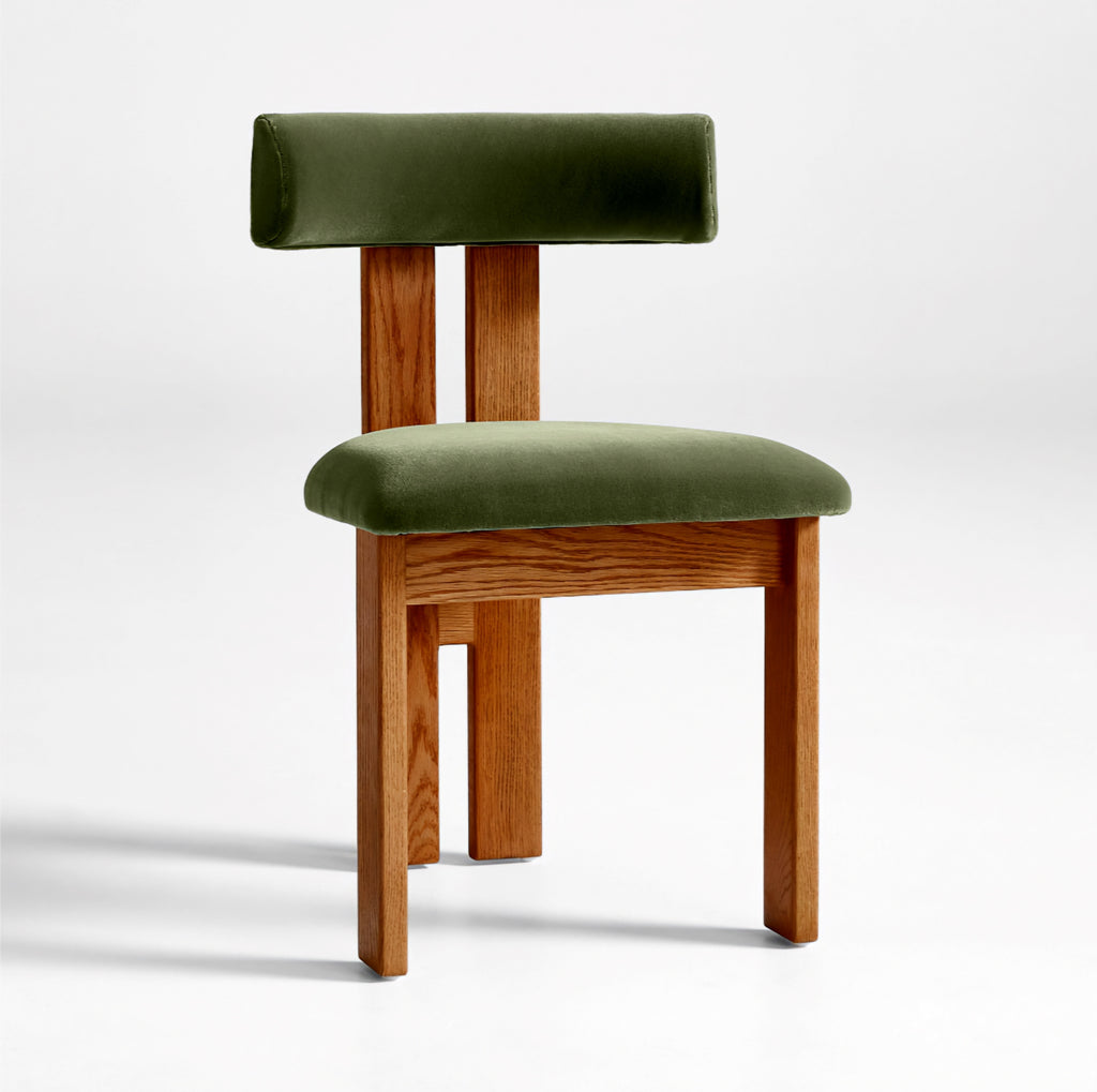 THE ONE × Ceremonie — Chaise de salle à manger en bouclé
