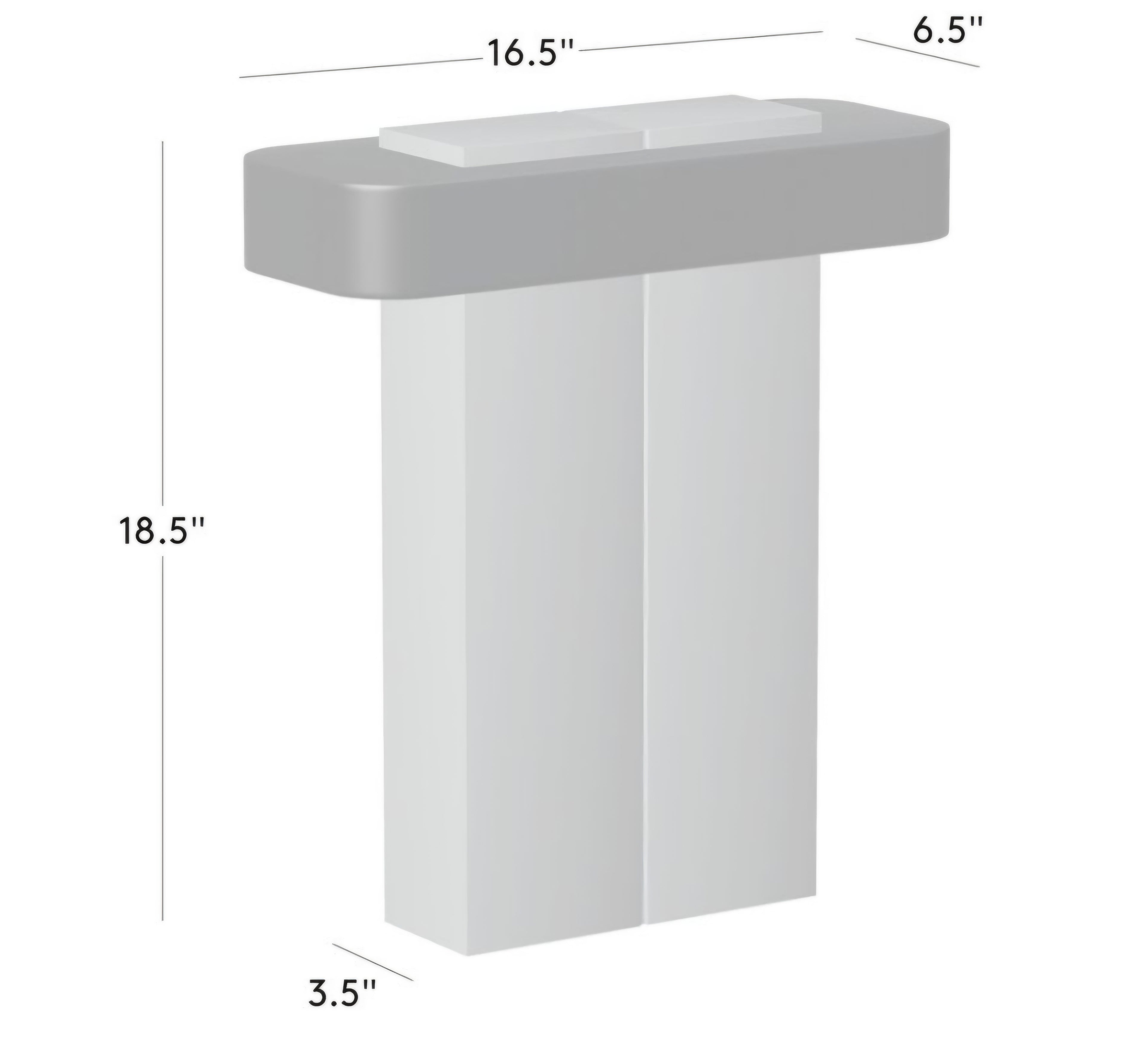 THE ONE × Lastra — White Onyx Table Lamp