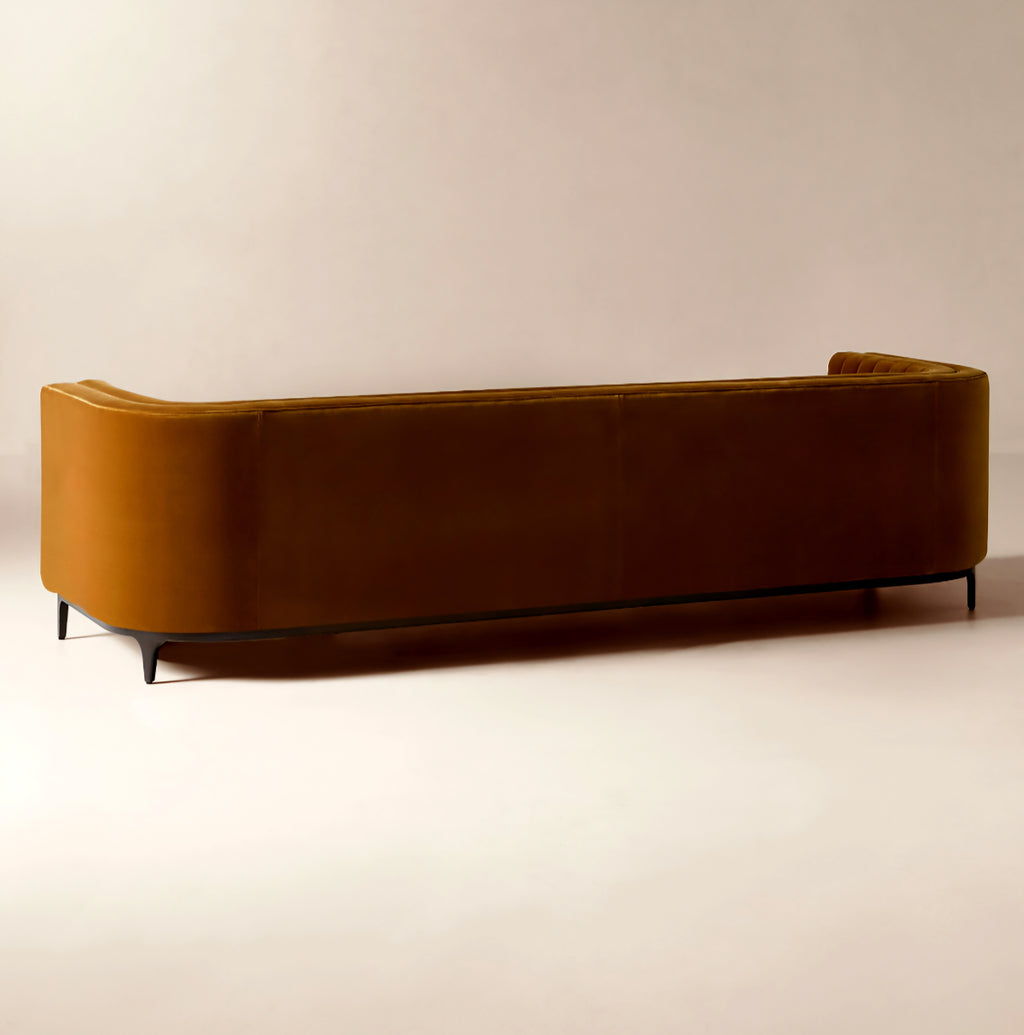THE ONE × Ambroise — Light Taupe Velvet Sofa