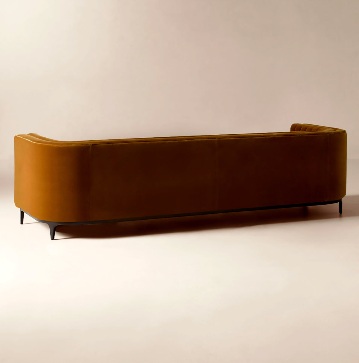 THE ONE × Ambroise — Light Taupe Velvet Sofa