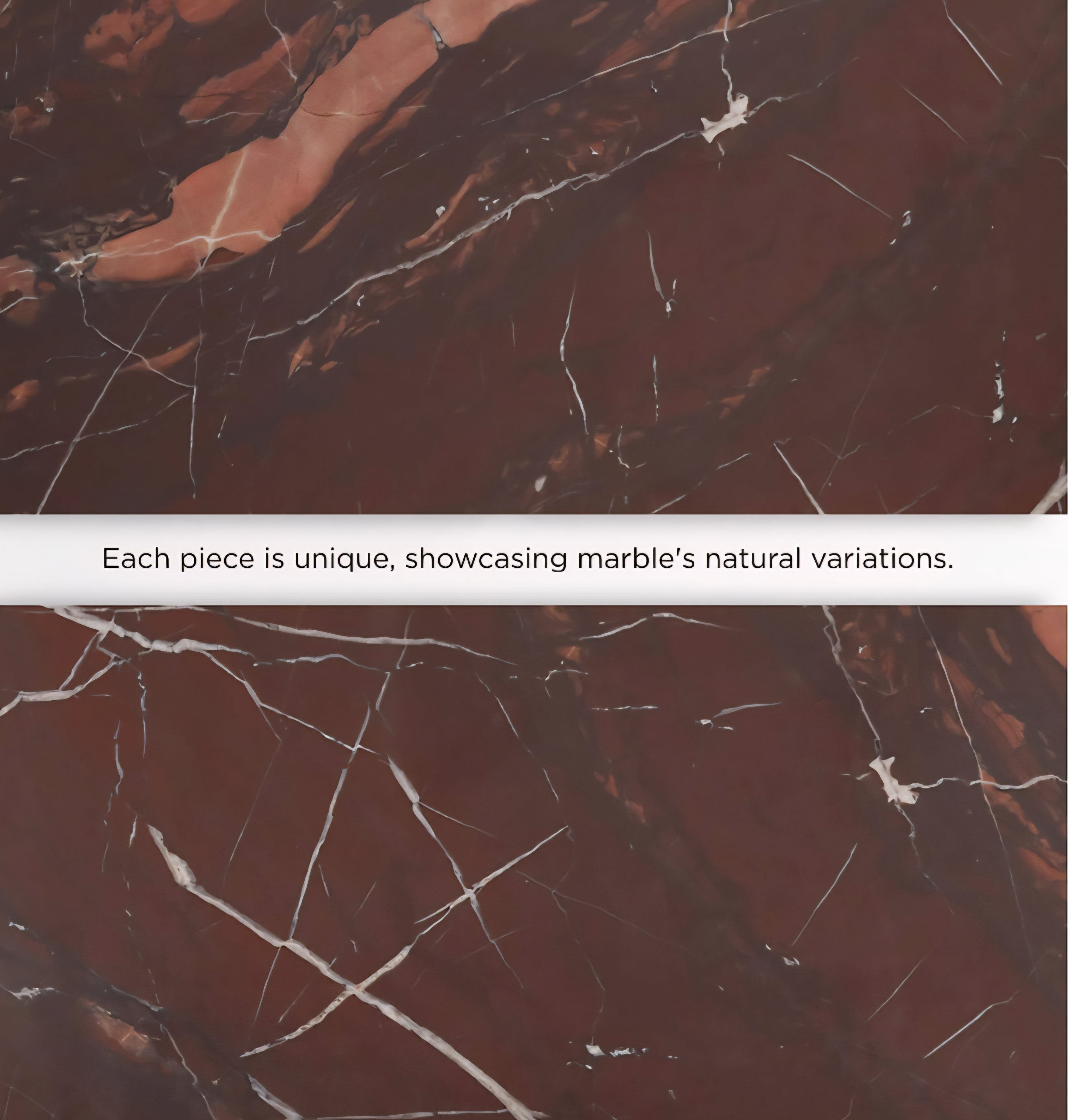 THE ONE × Ciccio — Red Marble Side Table
