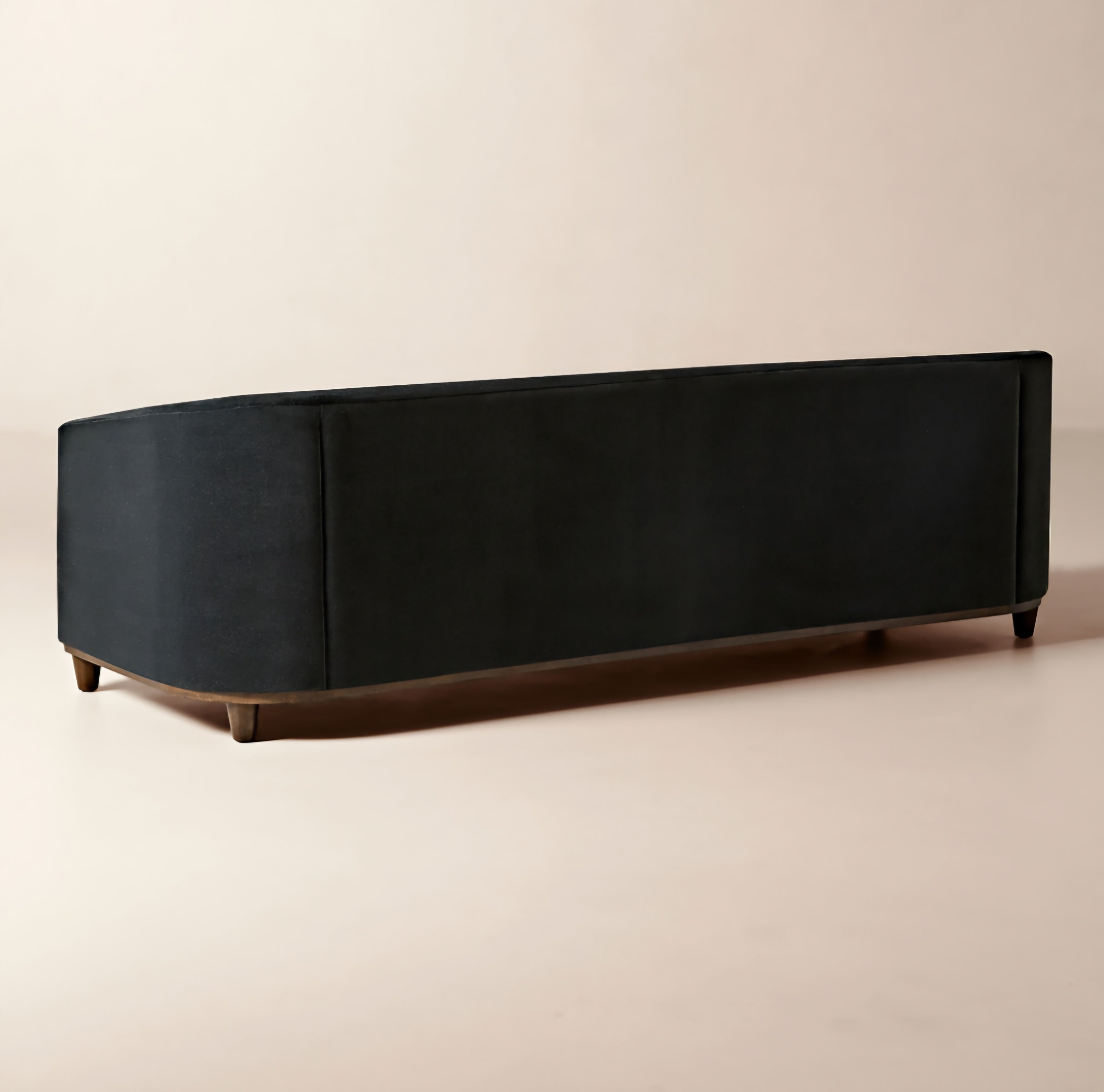 THE ONE × Galerie — Dark Blue Velvet Sofa