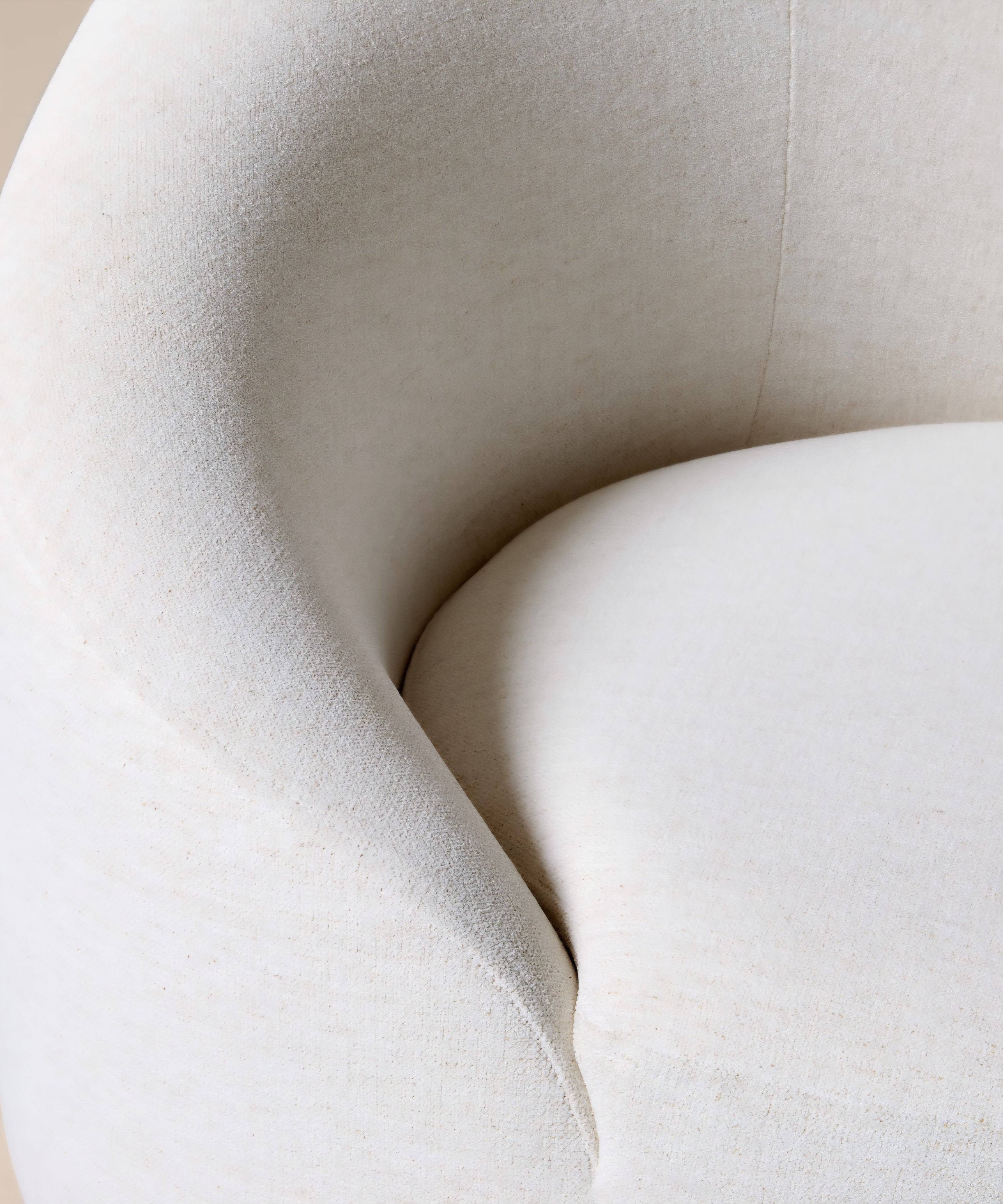 THE ONE × Curvo — White Performance Fabric Sofa by goop