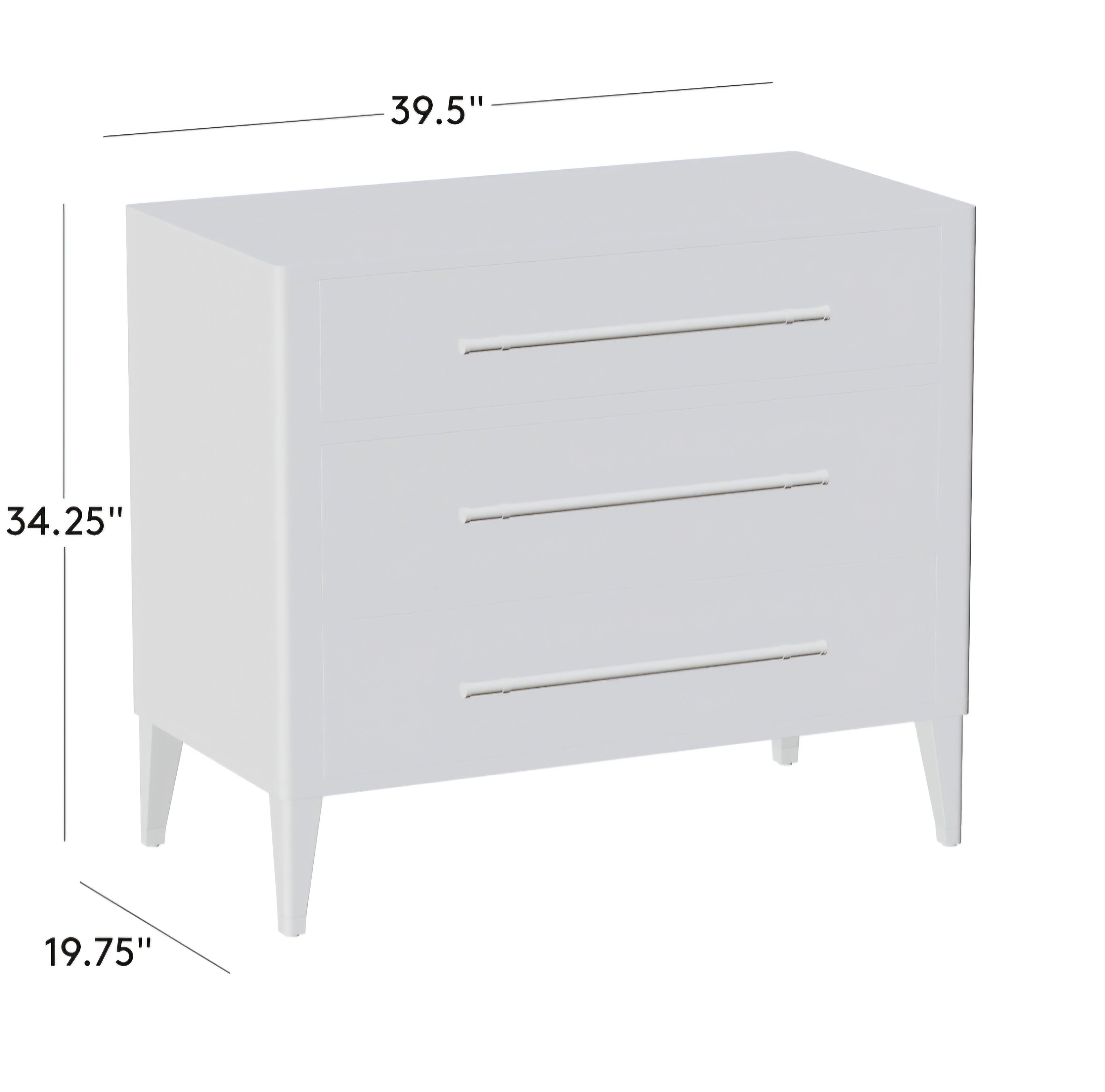 THE ONE × Probst — Oak 3-Drawer Bedside Dresser