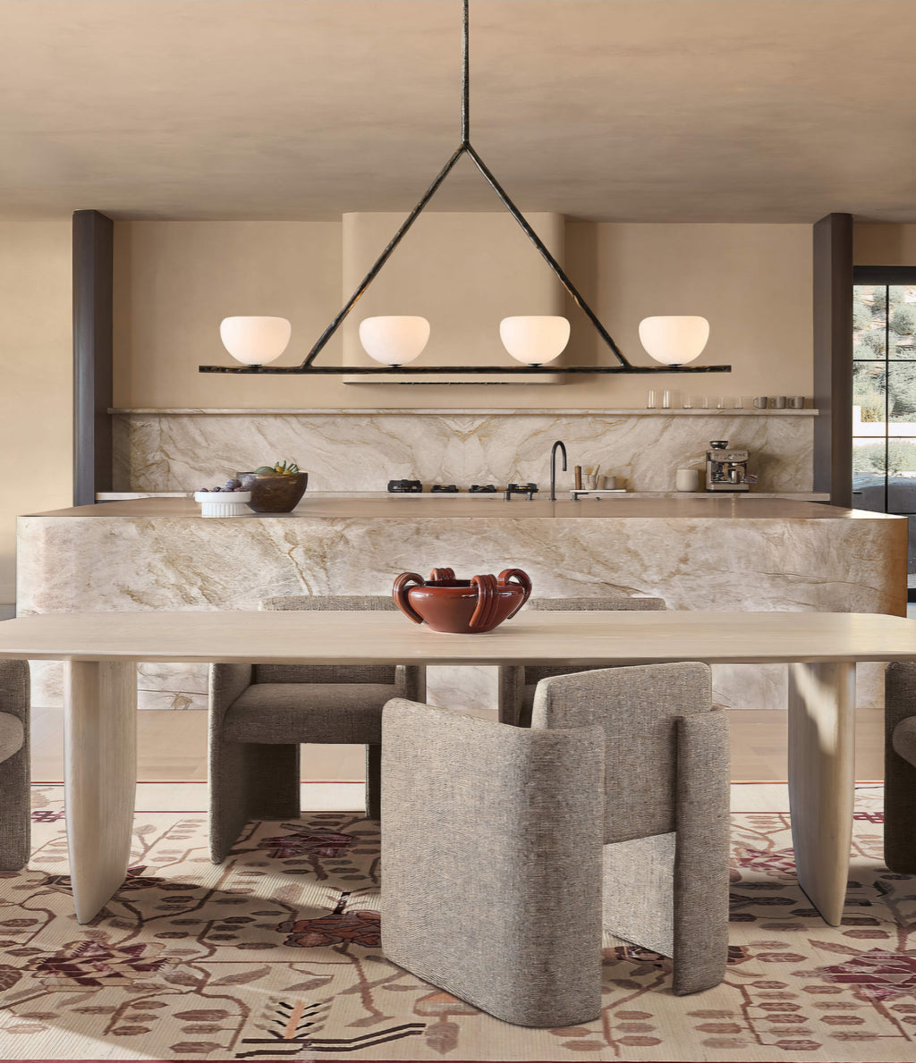 THE ONE × Smith — 4-Light Dark Bronze Pendant Light
