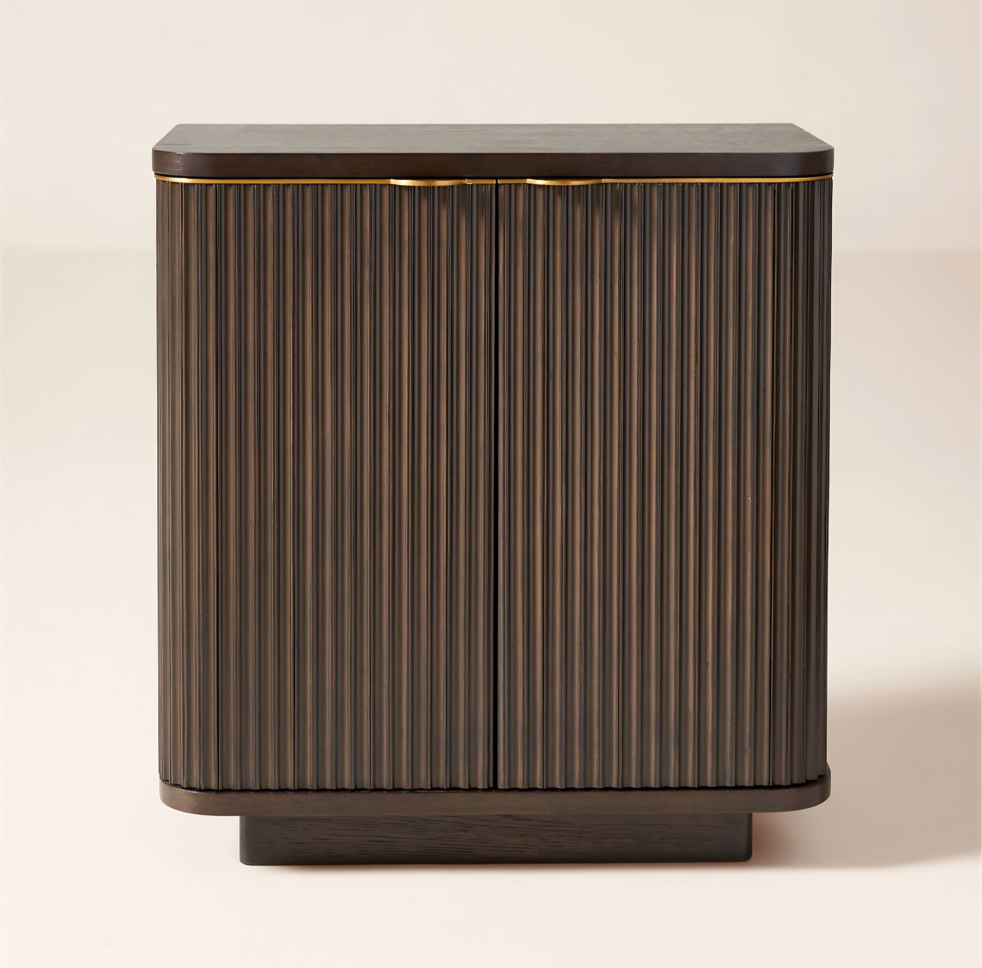 THE ONE × Davison — Fluted Dark Oak Cabinet