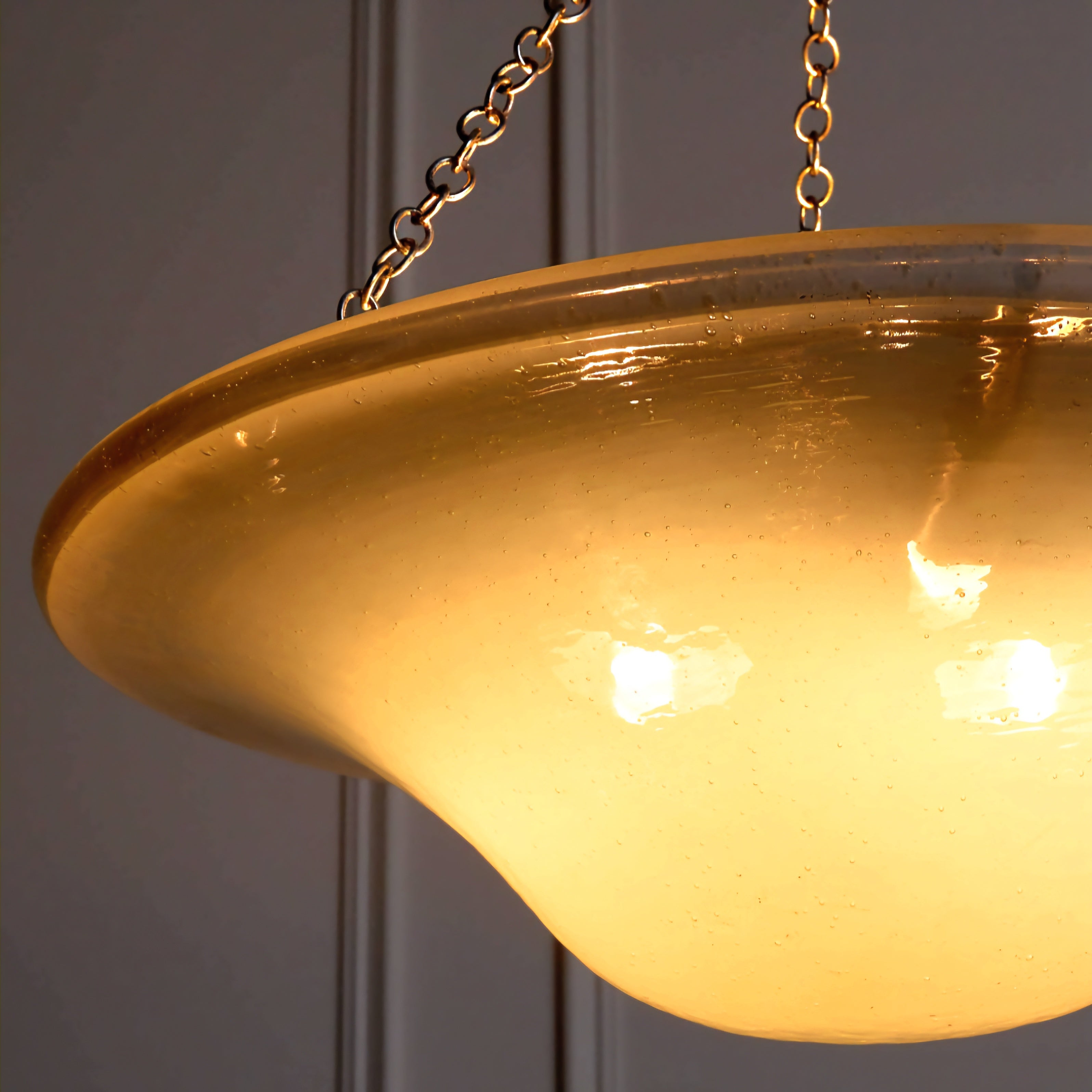 THE ONE × Abryn — Textured Glass Pendant Light