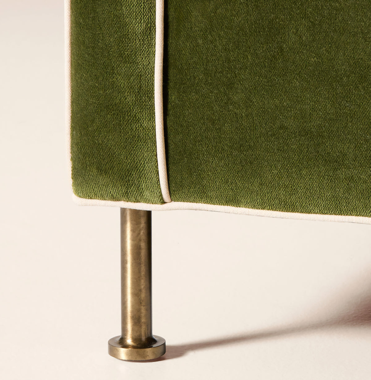 THE ONE × Brett — Jade Green Velvet Sofa