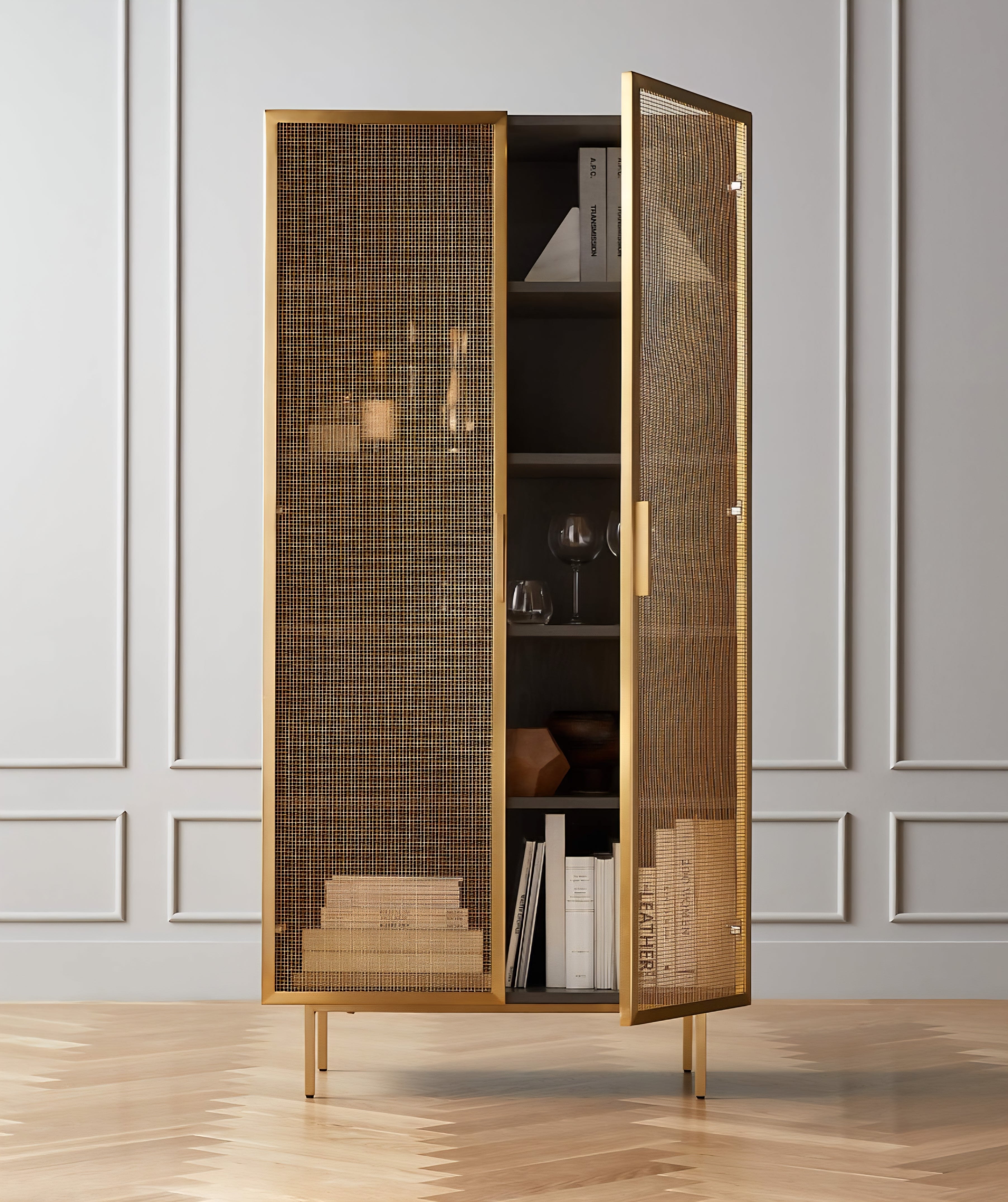 THE ONE × Trace — Wire Bookcase