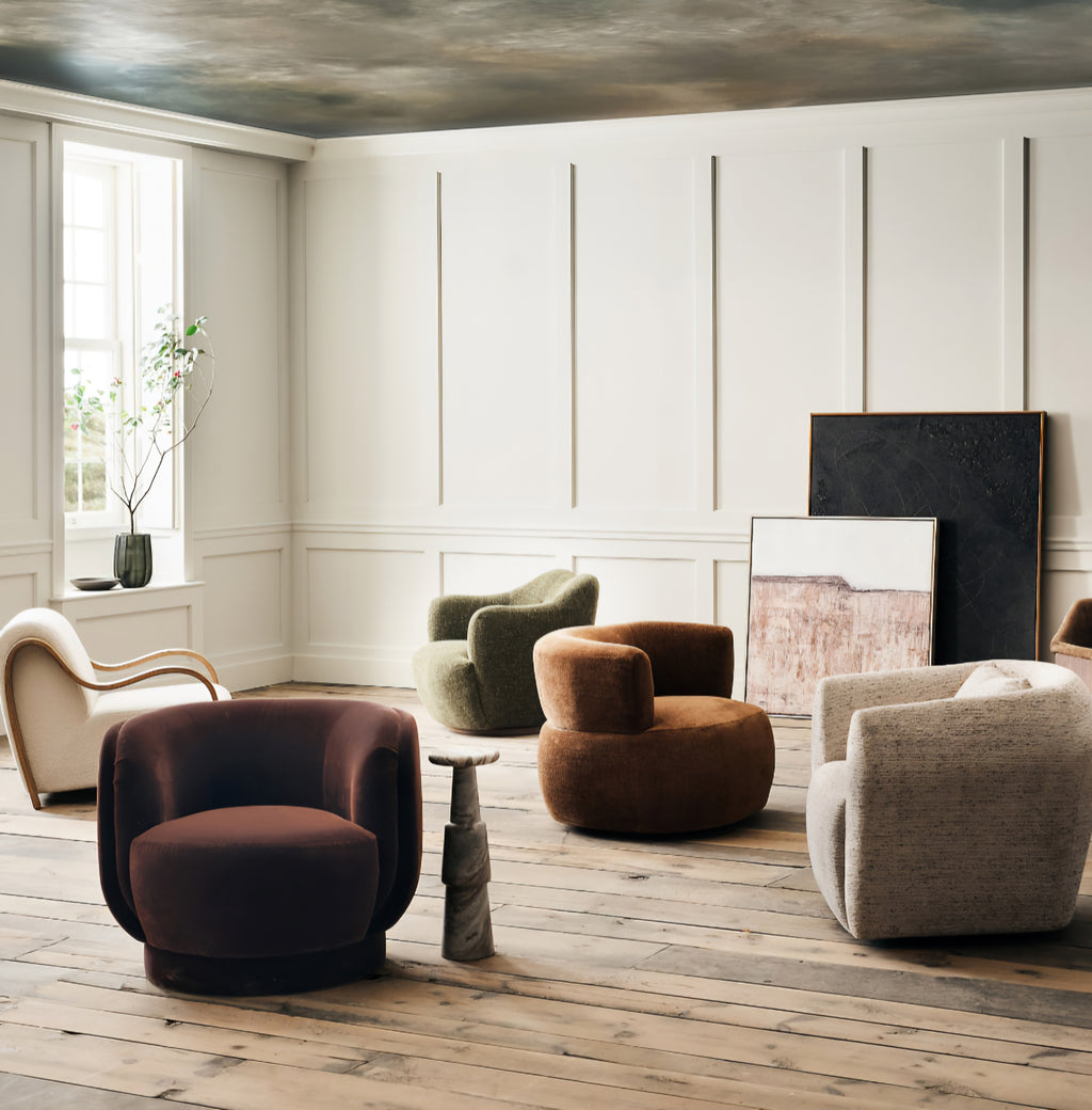 THE ONE × Vera — Swivel Accent Chair
