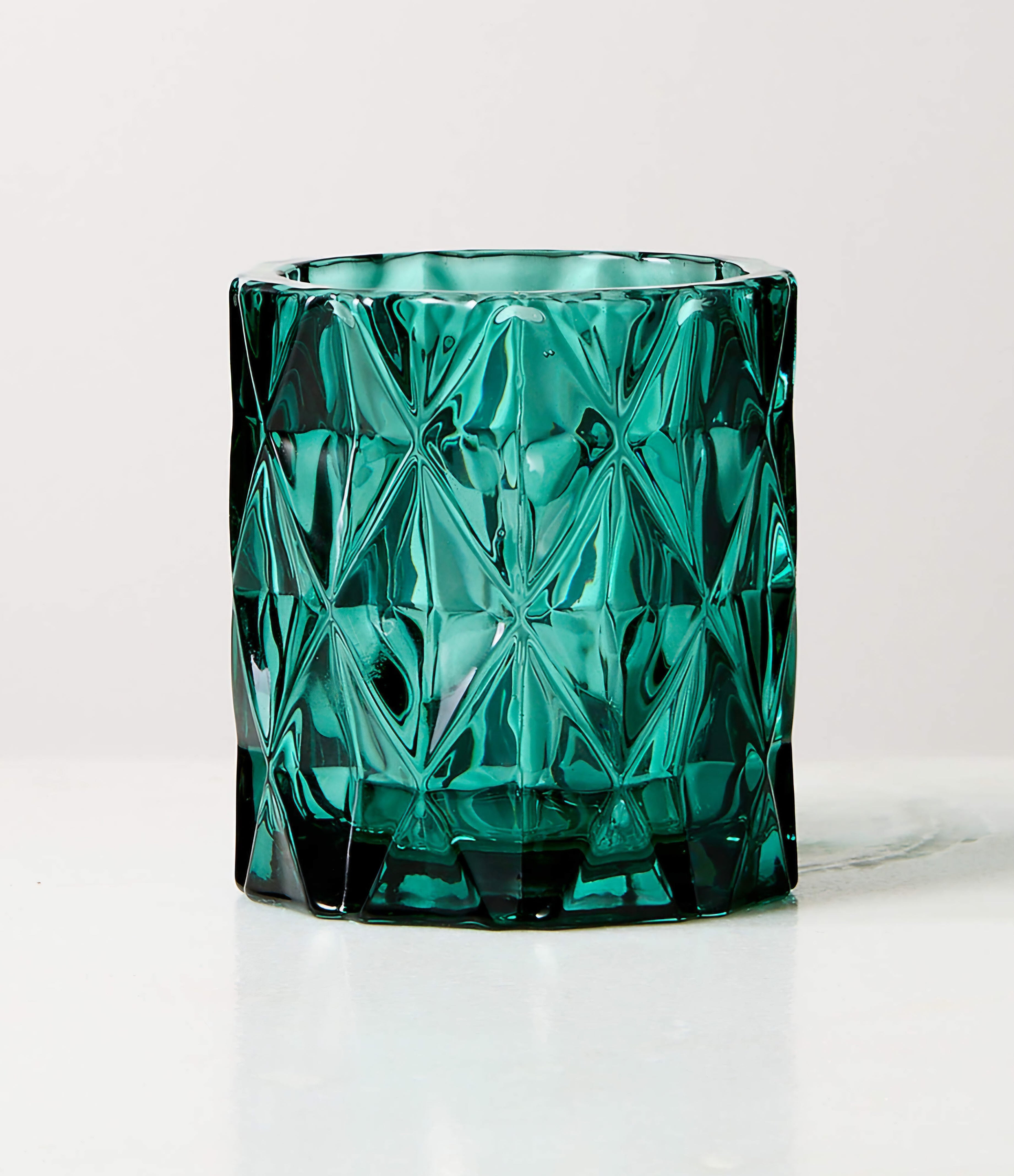 THE ONE × Betty — Smoked Glass Tealight Candle Holders (Set of 6)