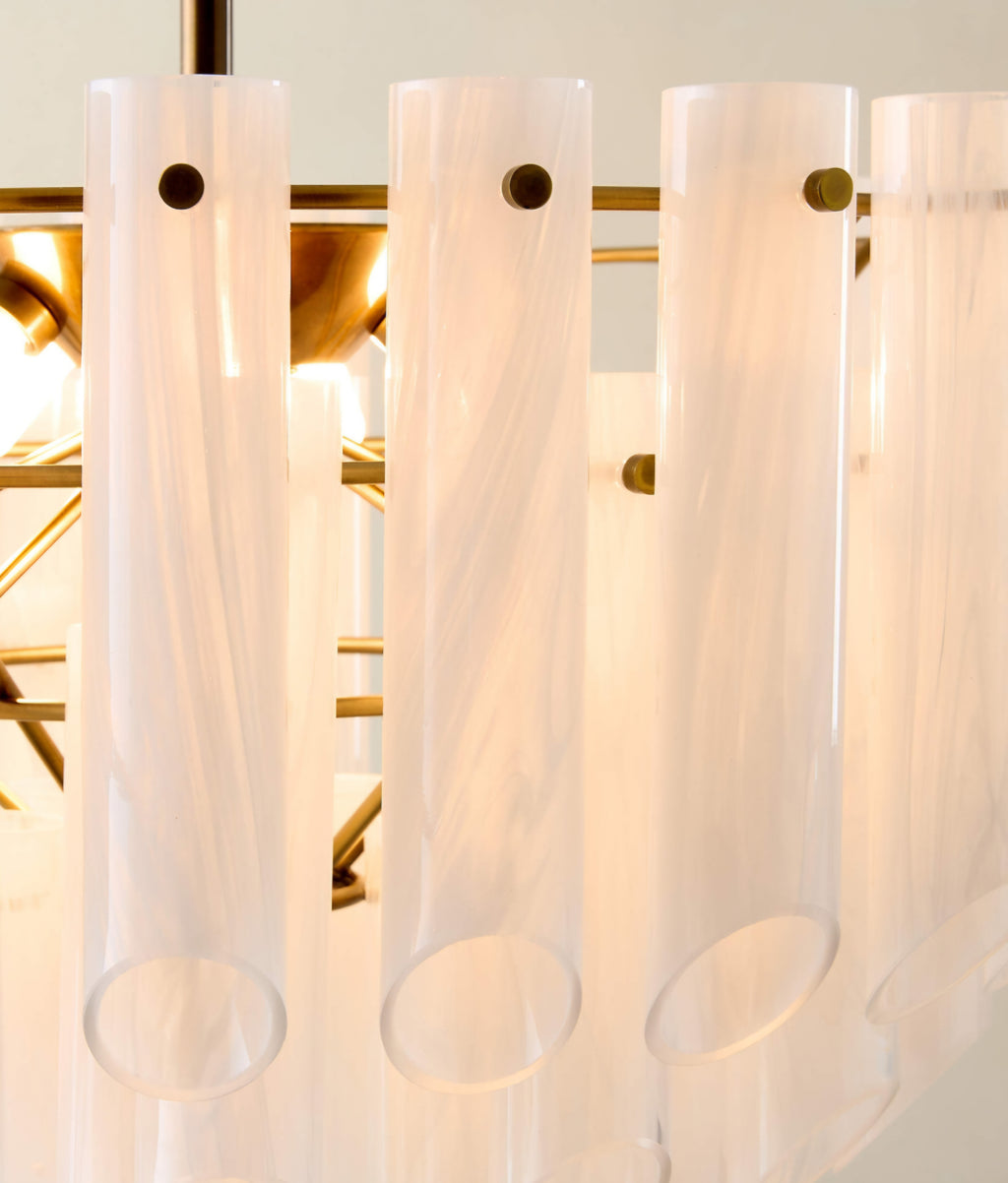 THE ONE × Lecko — Milky Glass Pendant Light
