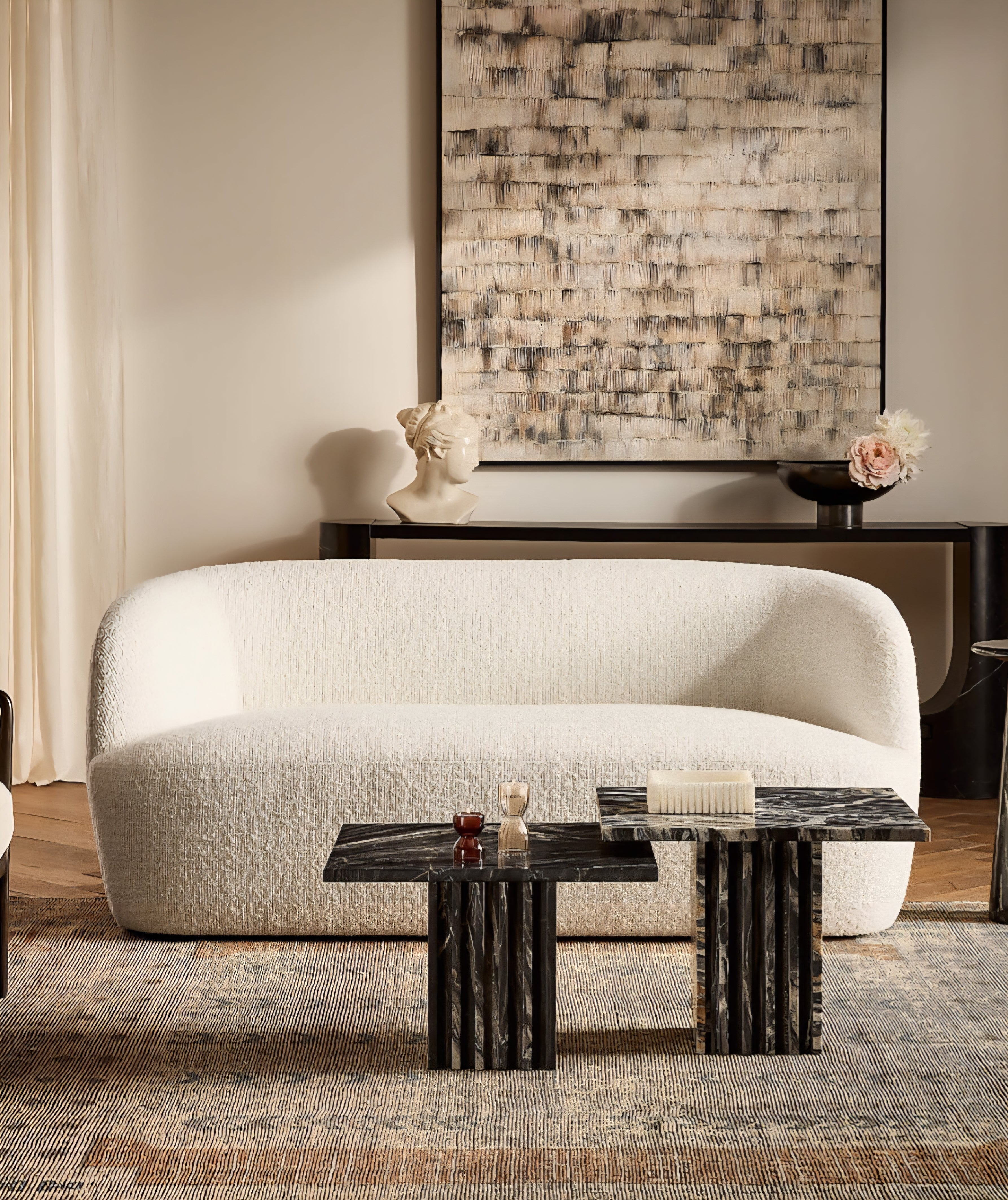 THE ONE × Ciccio — Marble Side Table