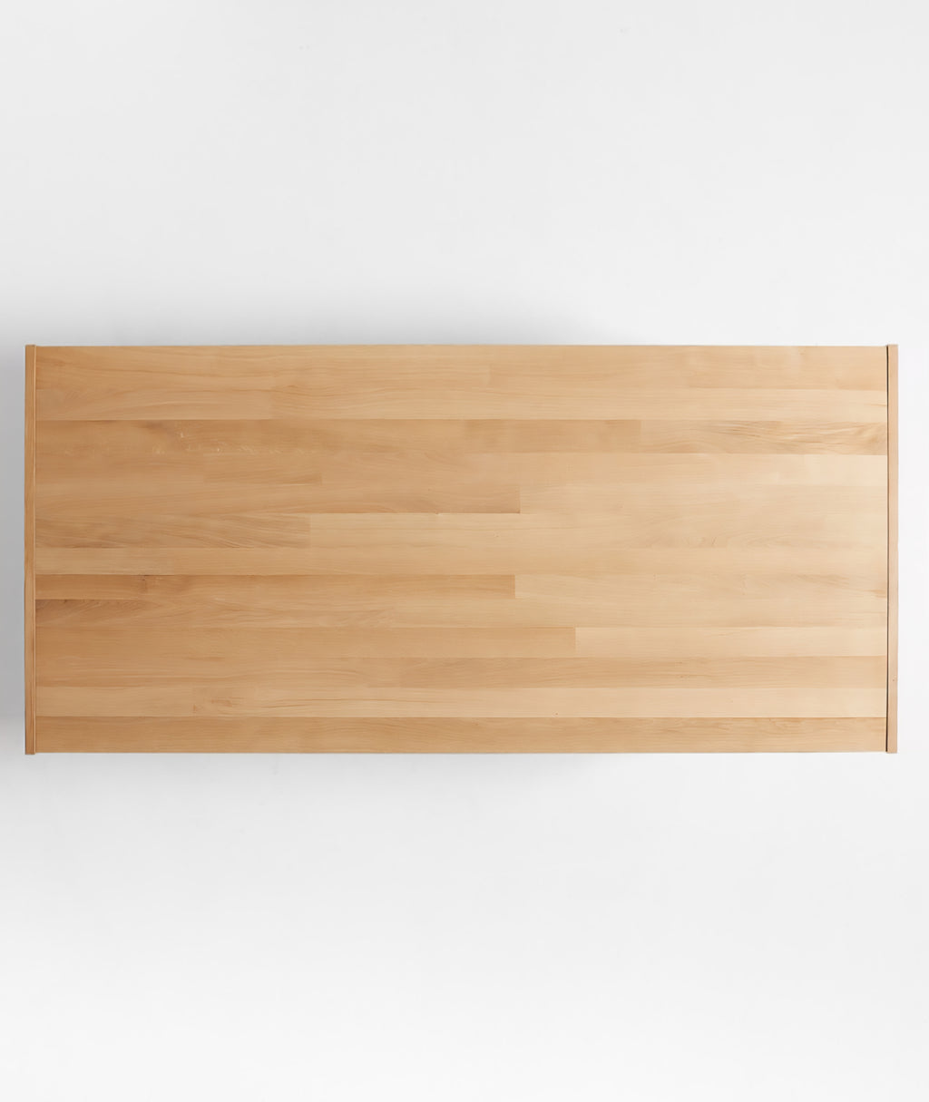 THE ONE × Lakin — White Oak Wood Extendable Dining Table