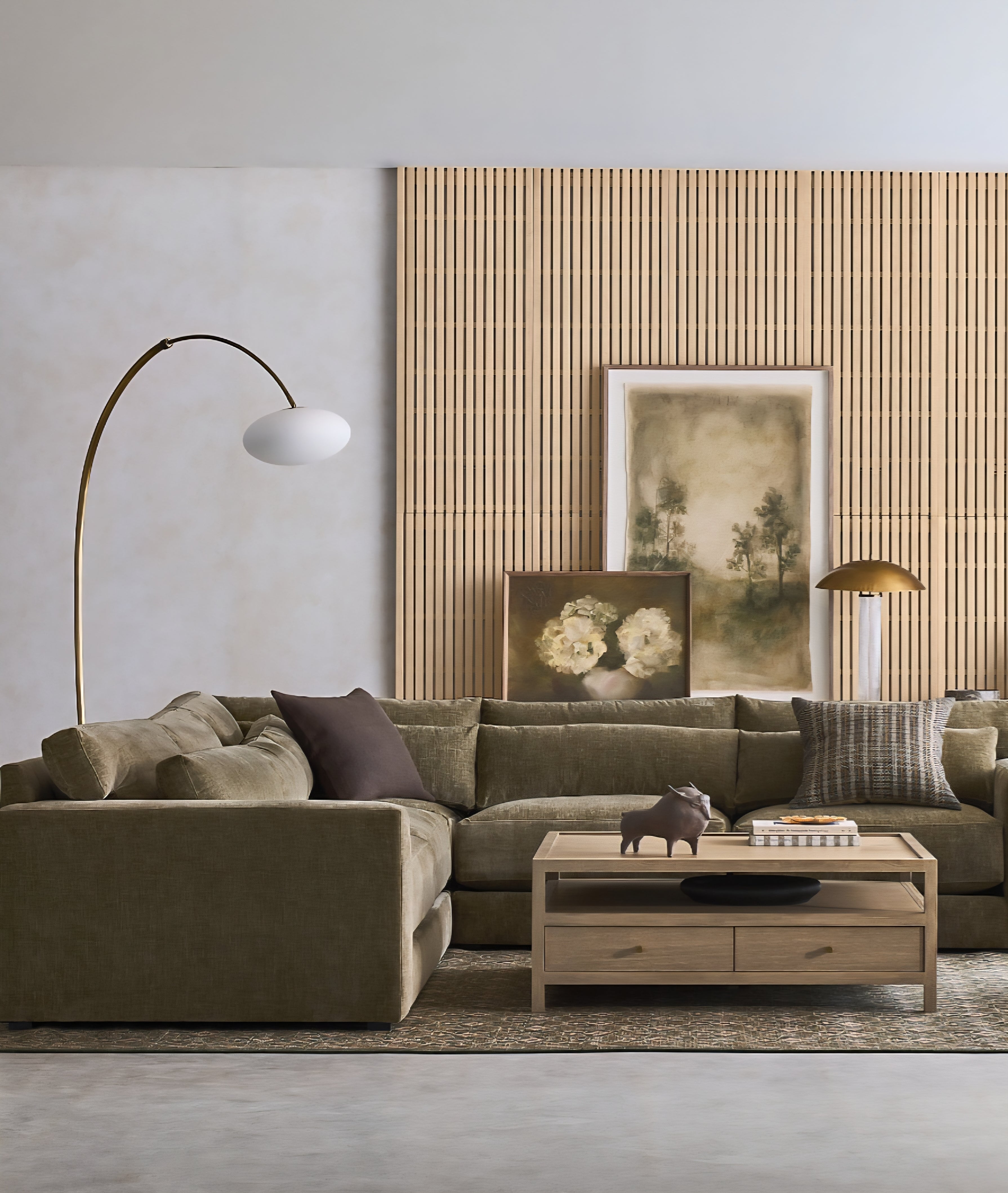 THE ONE × Retreat — L‑Shaped Sectional Sofa