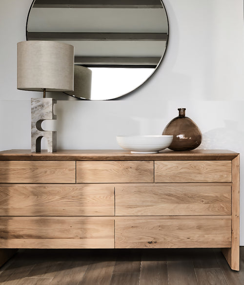 THE ONE × Baja — White Oak Wood Dresser (68")