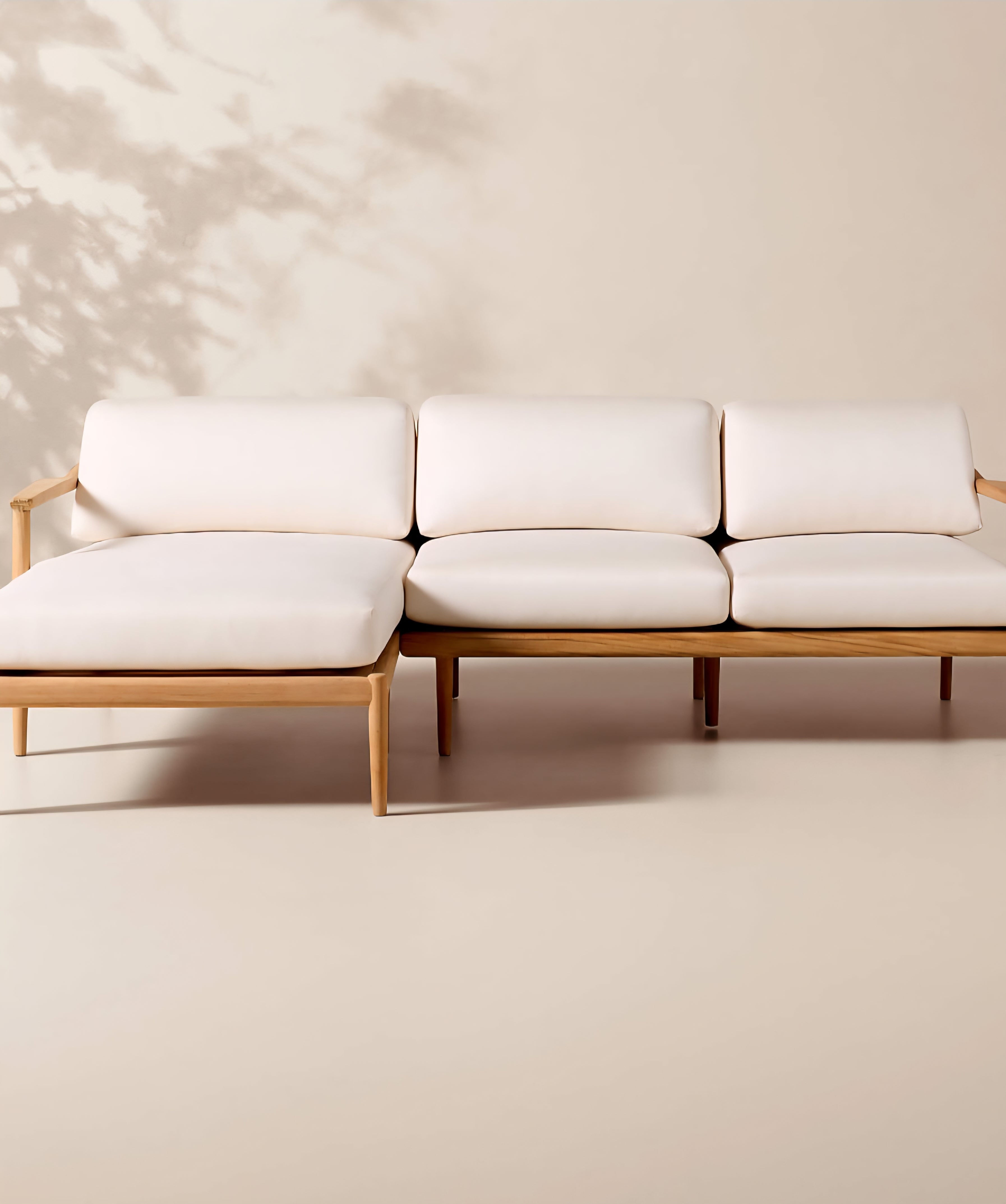 THE ONE × Tide —Outdoor Sectional Collection with Ivory Sunbrella® Cushions
