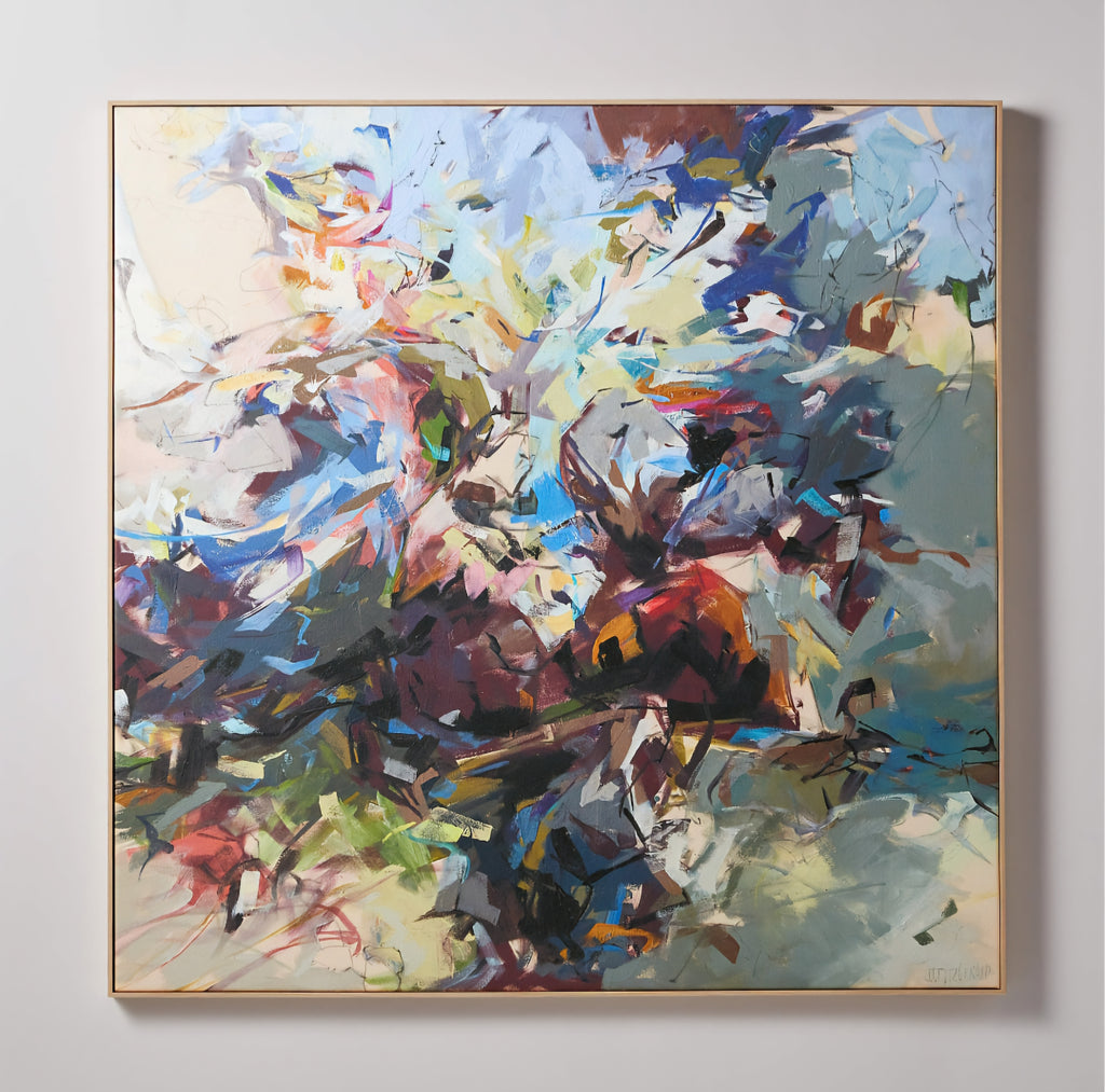 THE ONE × 'Rocky Home' — Framed Acrylic Painting Reproduction