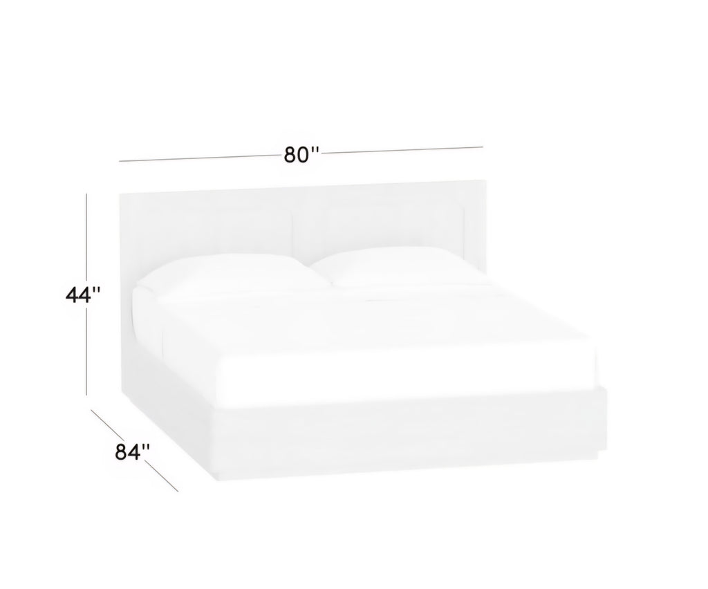 THE ONE × Montero — Walnut Wood King Storage Bed