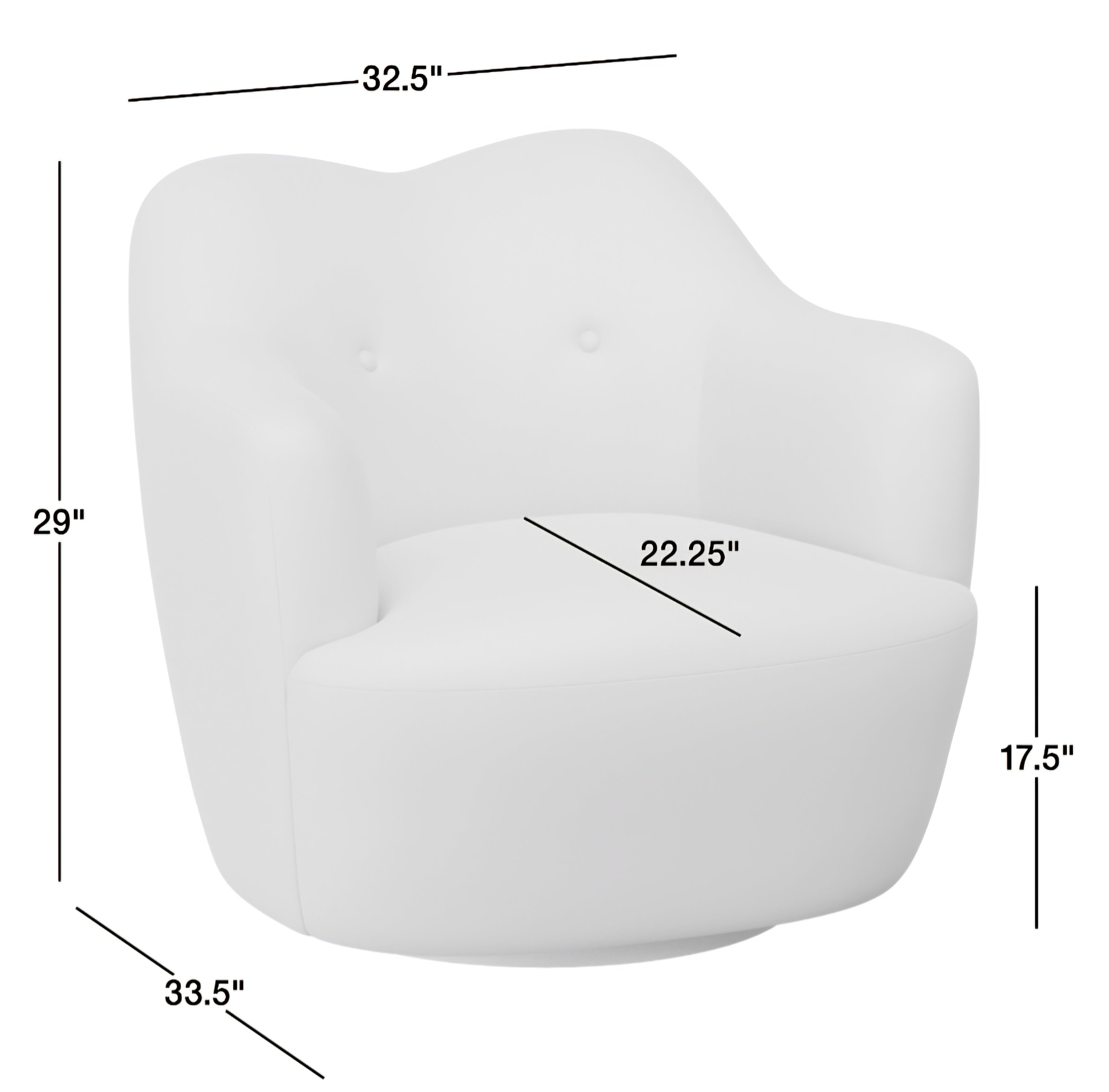 THE ONE × Apero — Swivel Accent Chair