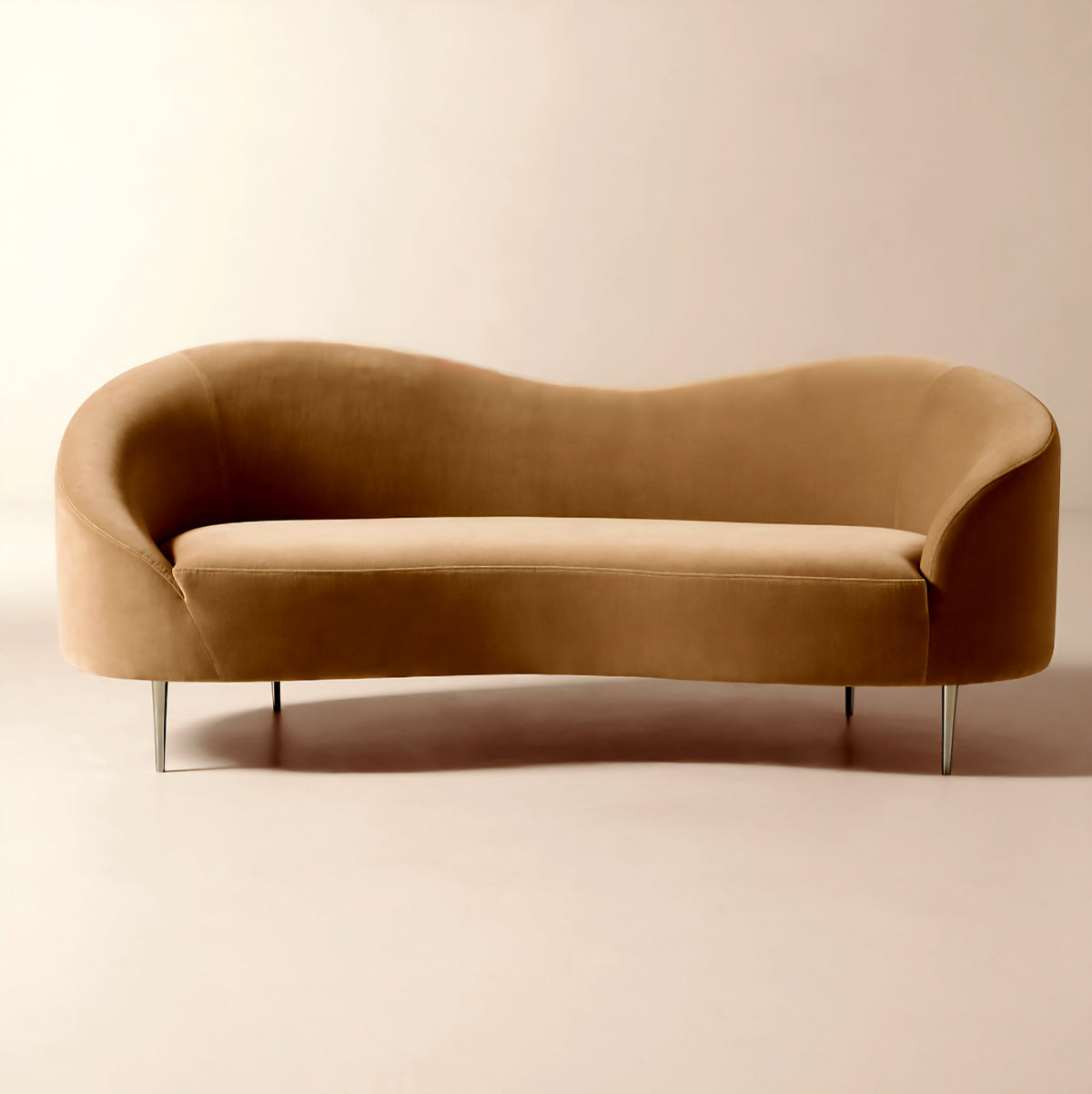 THE ONE × Curvo — White Performance Fabric Sofa by Goop